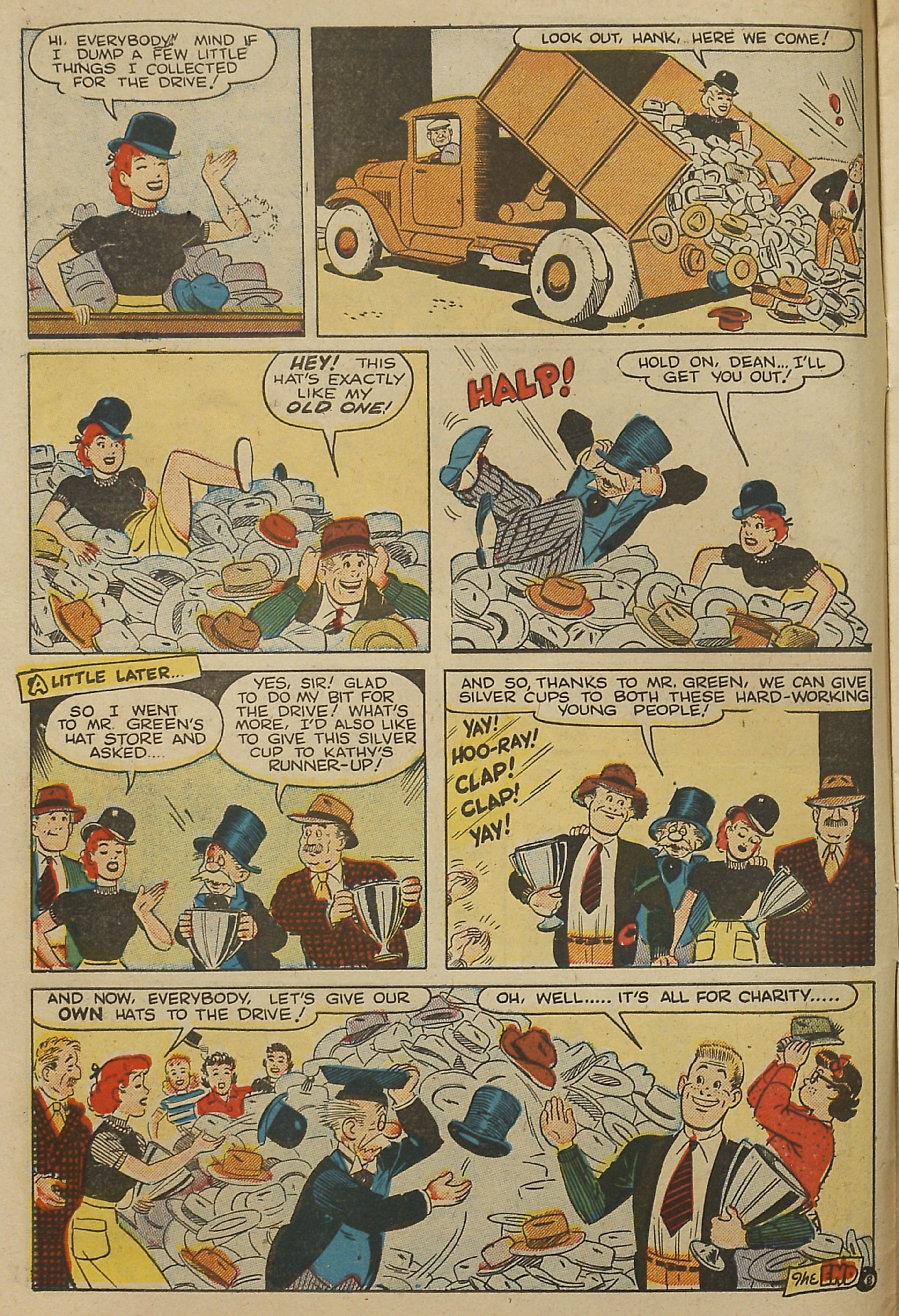 Read online Kathy (1949) comic -  Issue #4 - 10