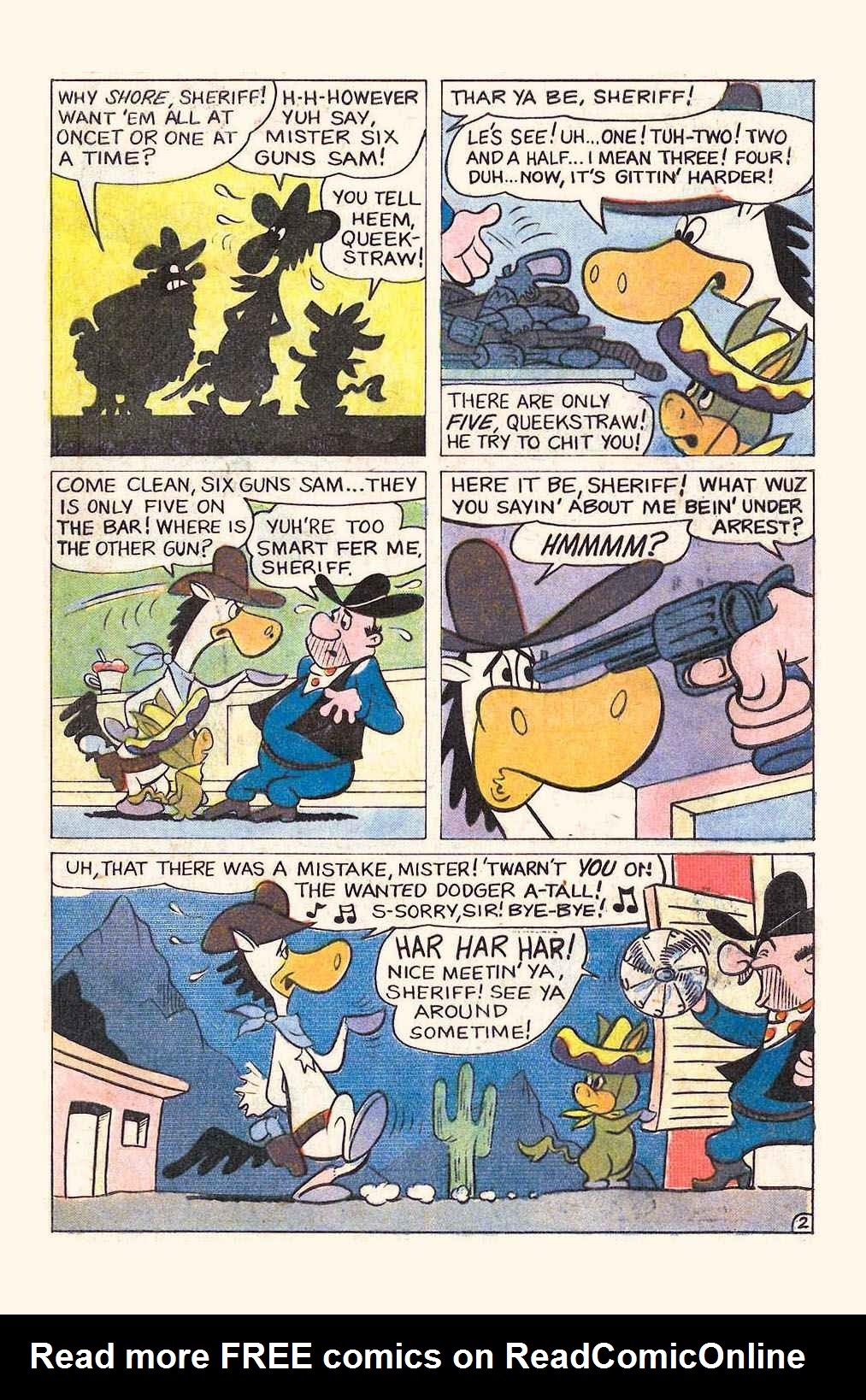 Read online Quick Draw McGraw comic -  Issue #1 - 7