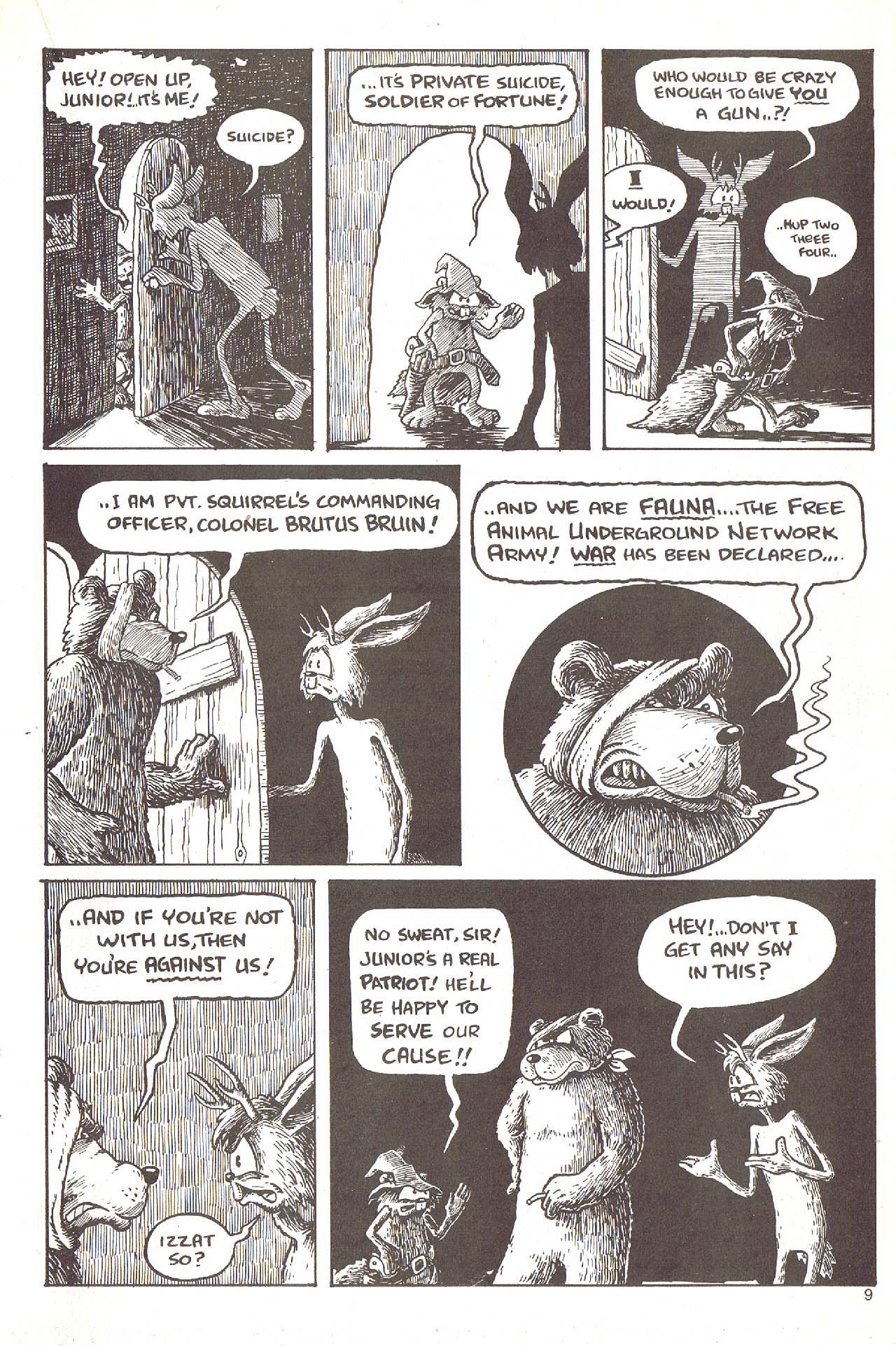 Read online Tales Of The Jackalope comic -  Issue #7 - 11