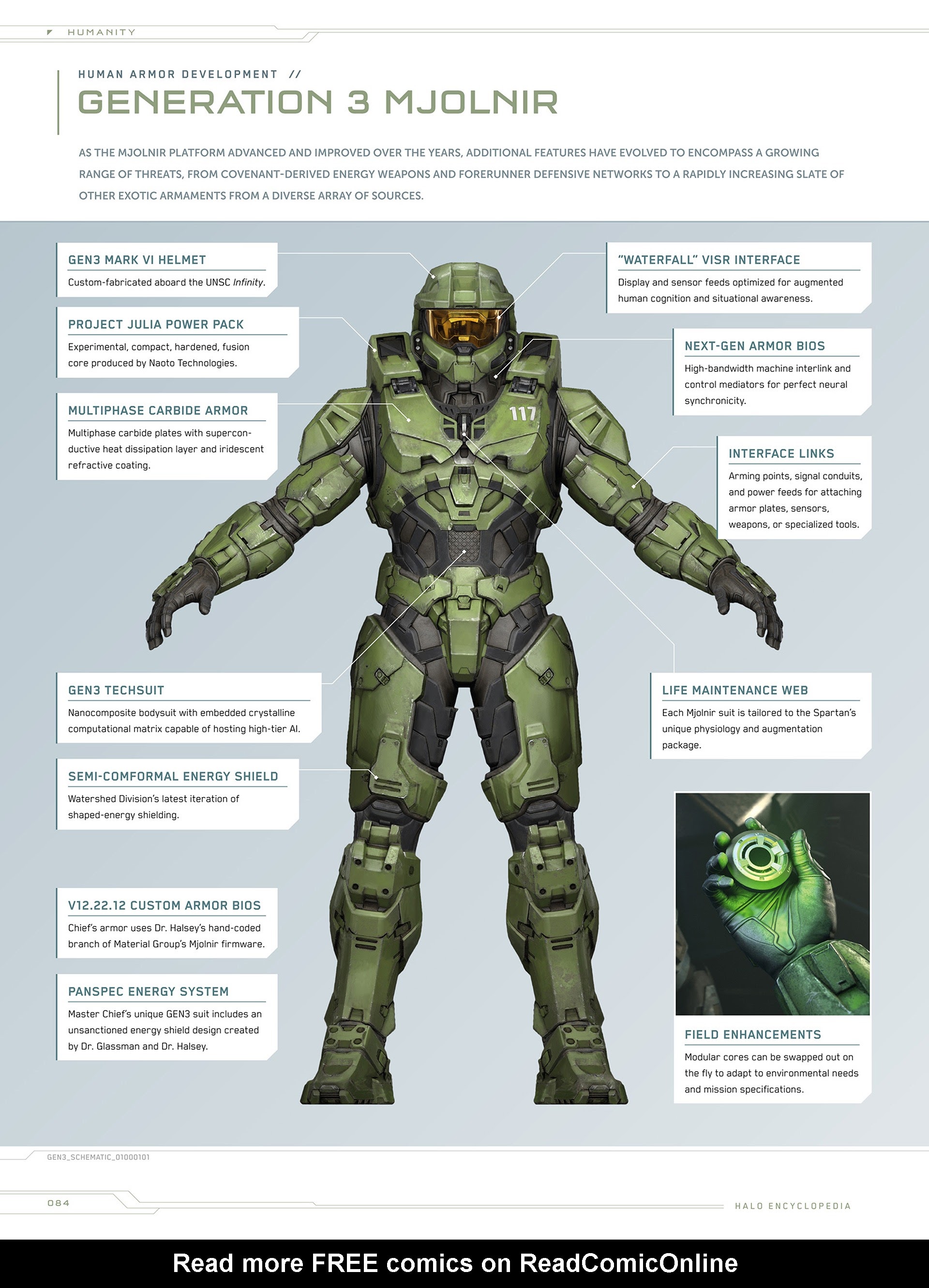 Read online Halo Encyclopedia comic -  Issue # TPB (Part 1) - 80