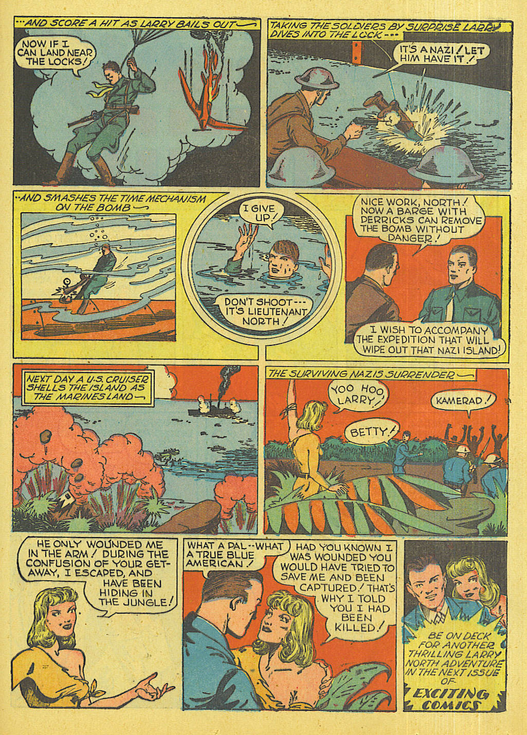 Read online Exciting Comics comic -  Issue #15 - 40