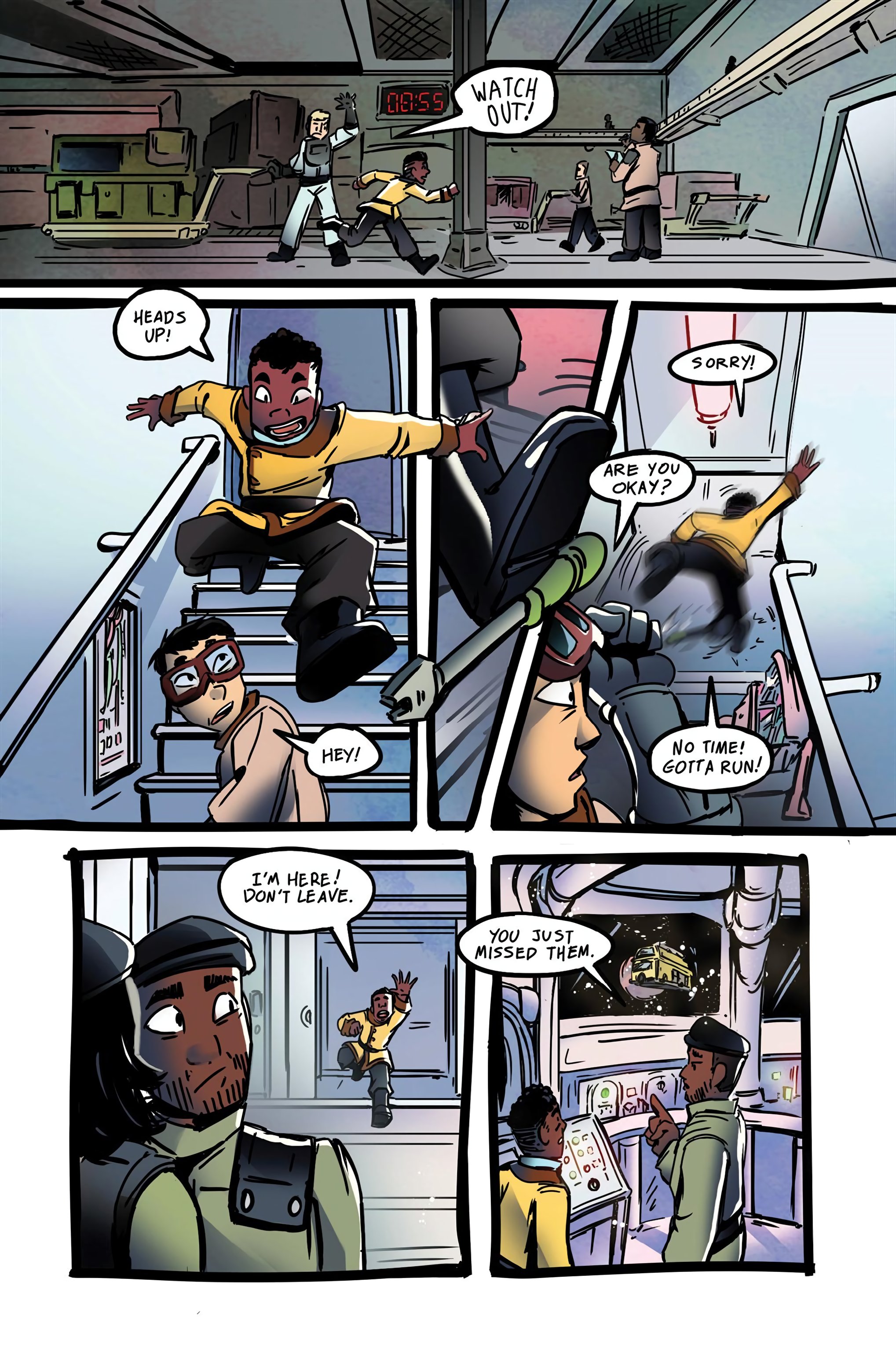Read online Cosmic Cadets: Contact! comic -  Issue # TPB (Part 1) - 10