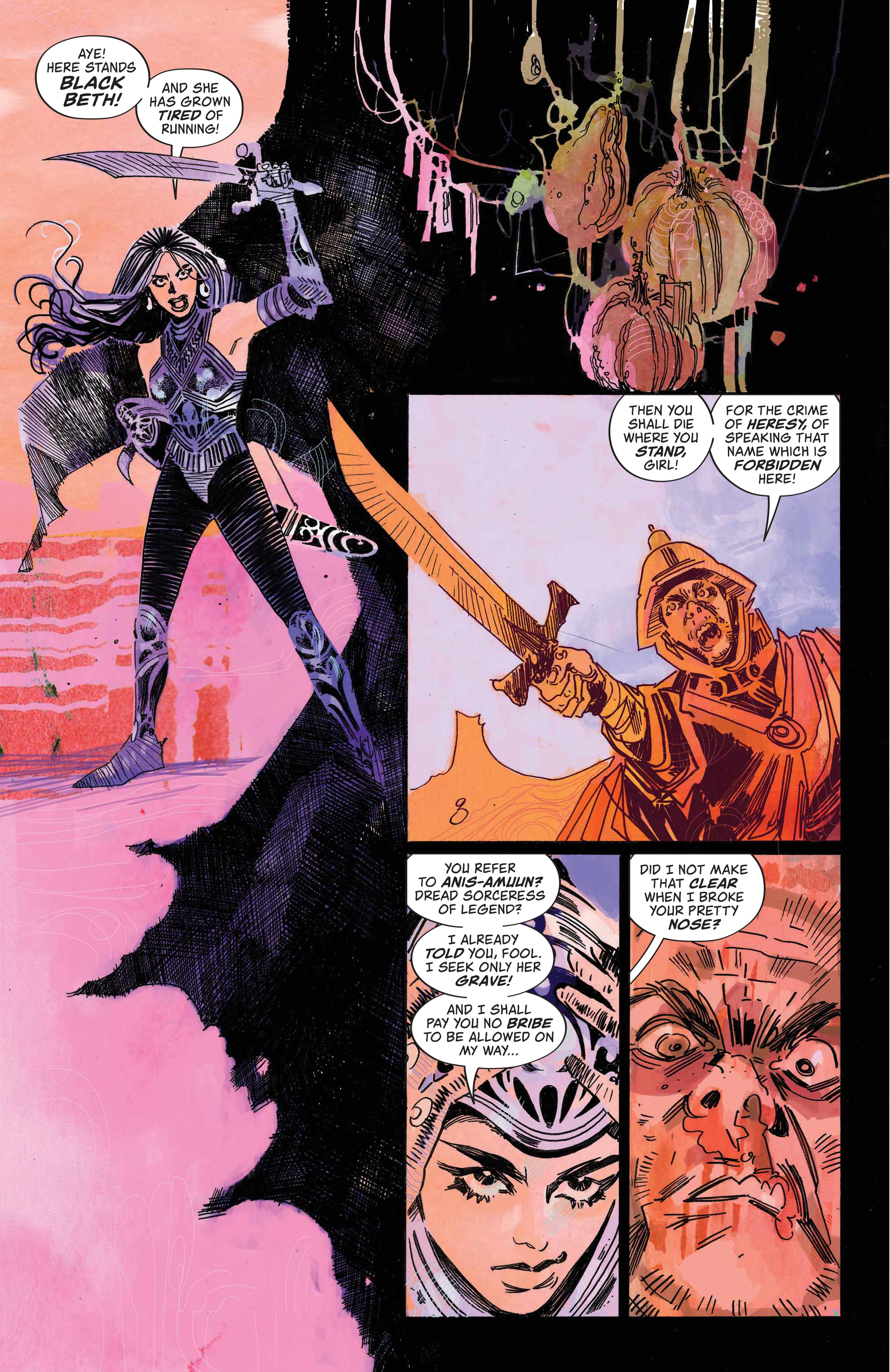 Read online Black Beth: Vengeance be thy name comic -  Issue # TPB - 47