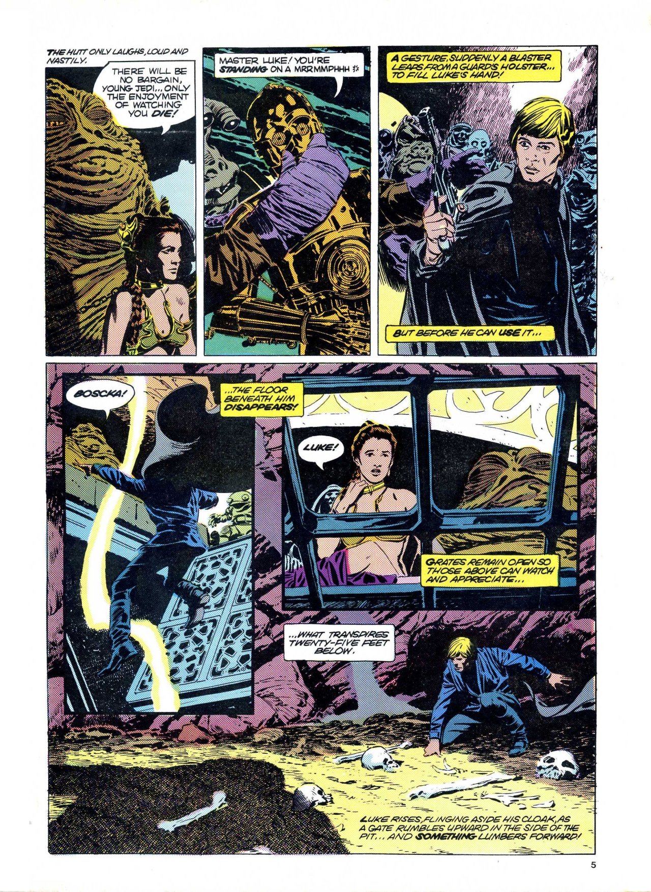 Read online Return of the Jedi comic -  Issue #150 - 5