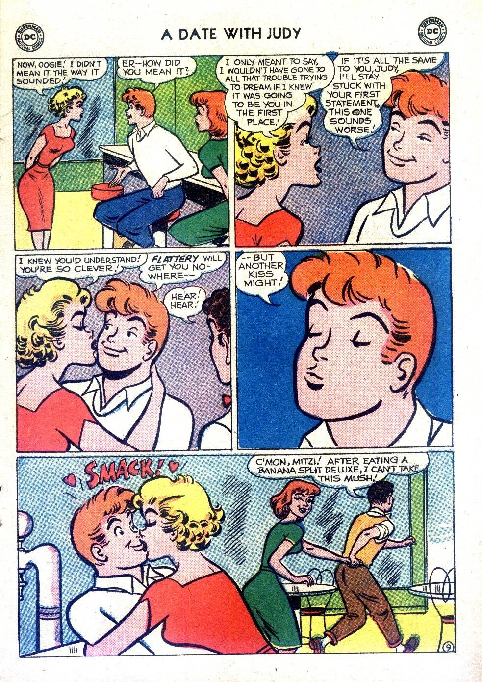 Read online A Date with Judy comic -  Issue #73 - 11