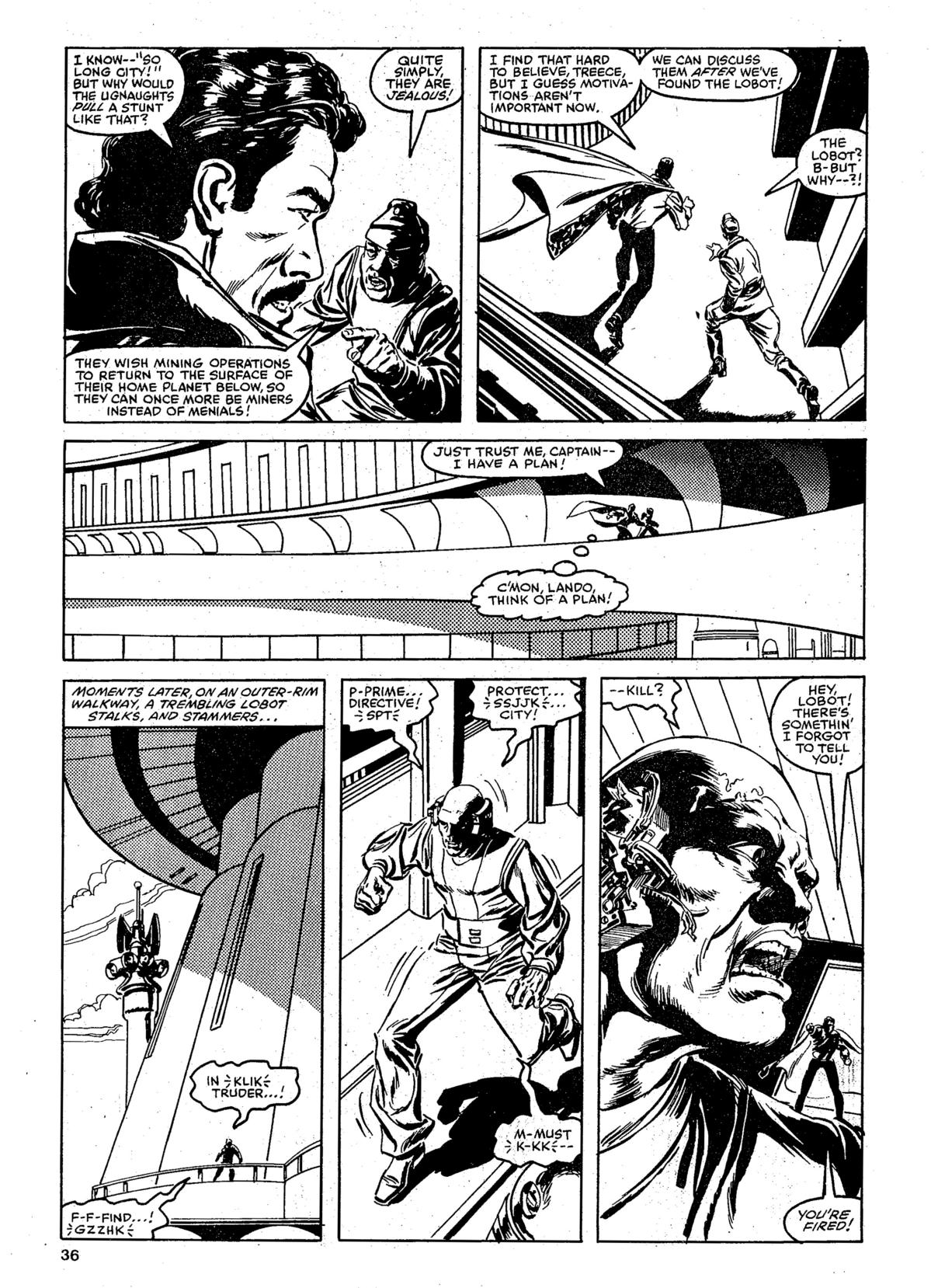 Read online Star Wars: The Empire Strikes Back comic -  Issue #156 - 36