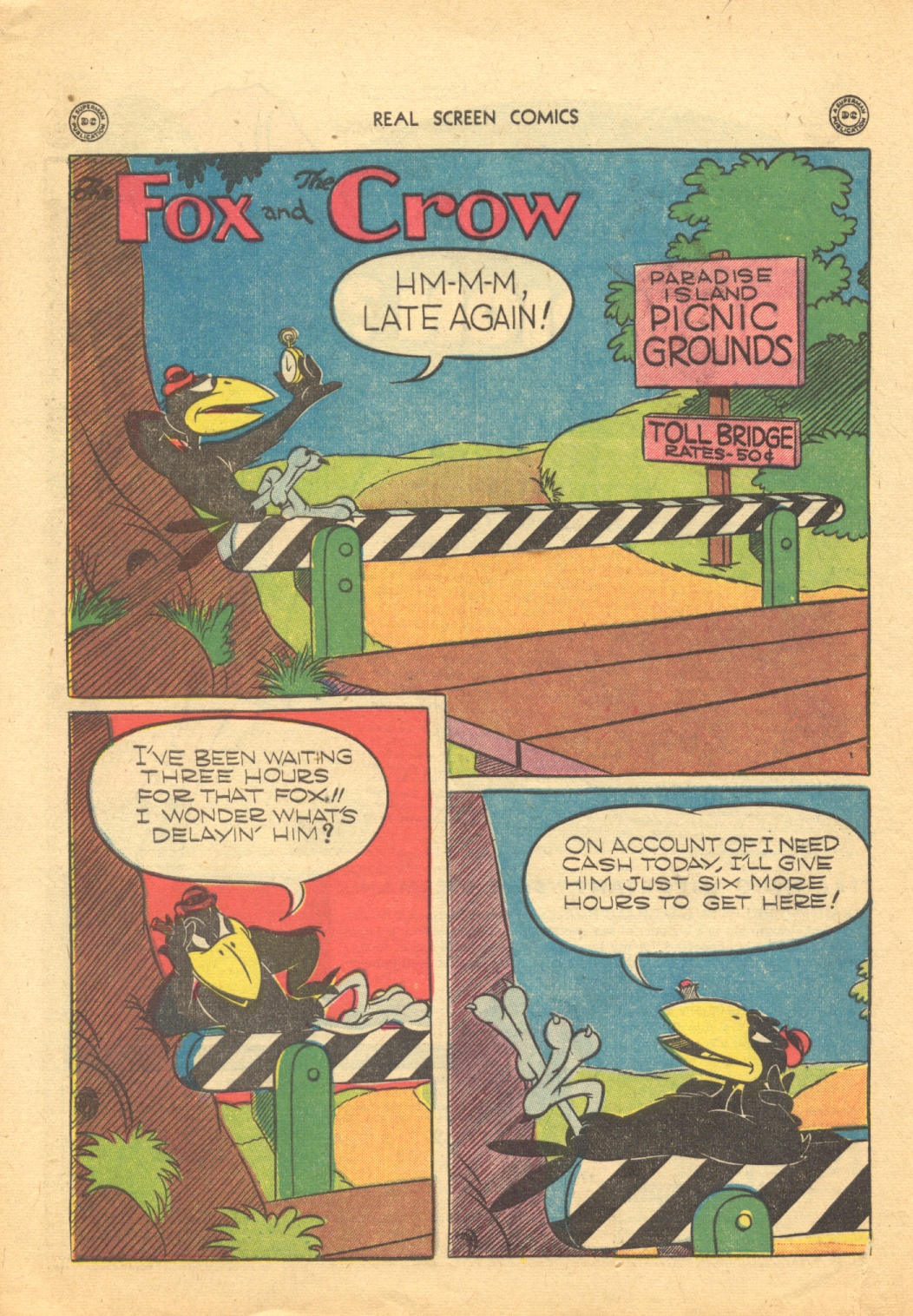 Read online Real Screen Comics comic -  Issue #3 - 41