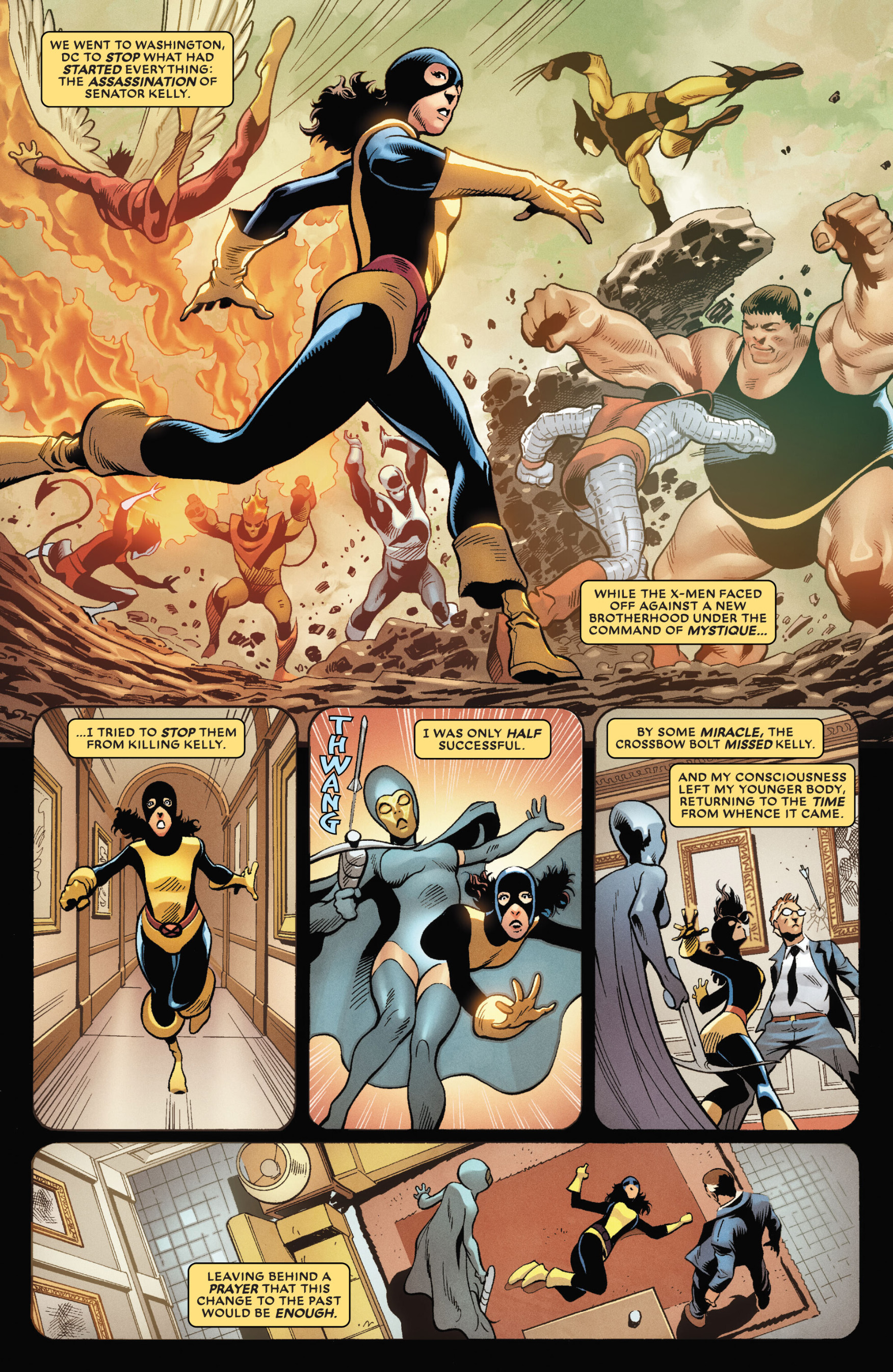 Read online X-Men: Days of Future Past: Doomsday comic -  Issue #4 - 11