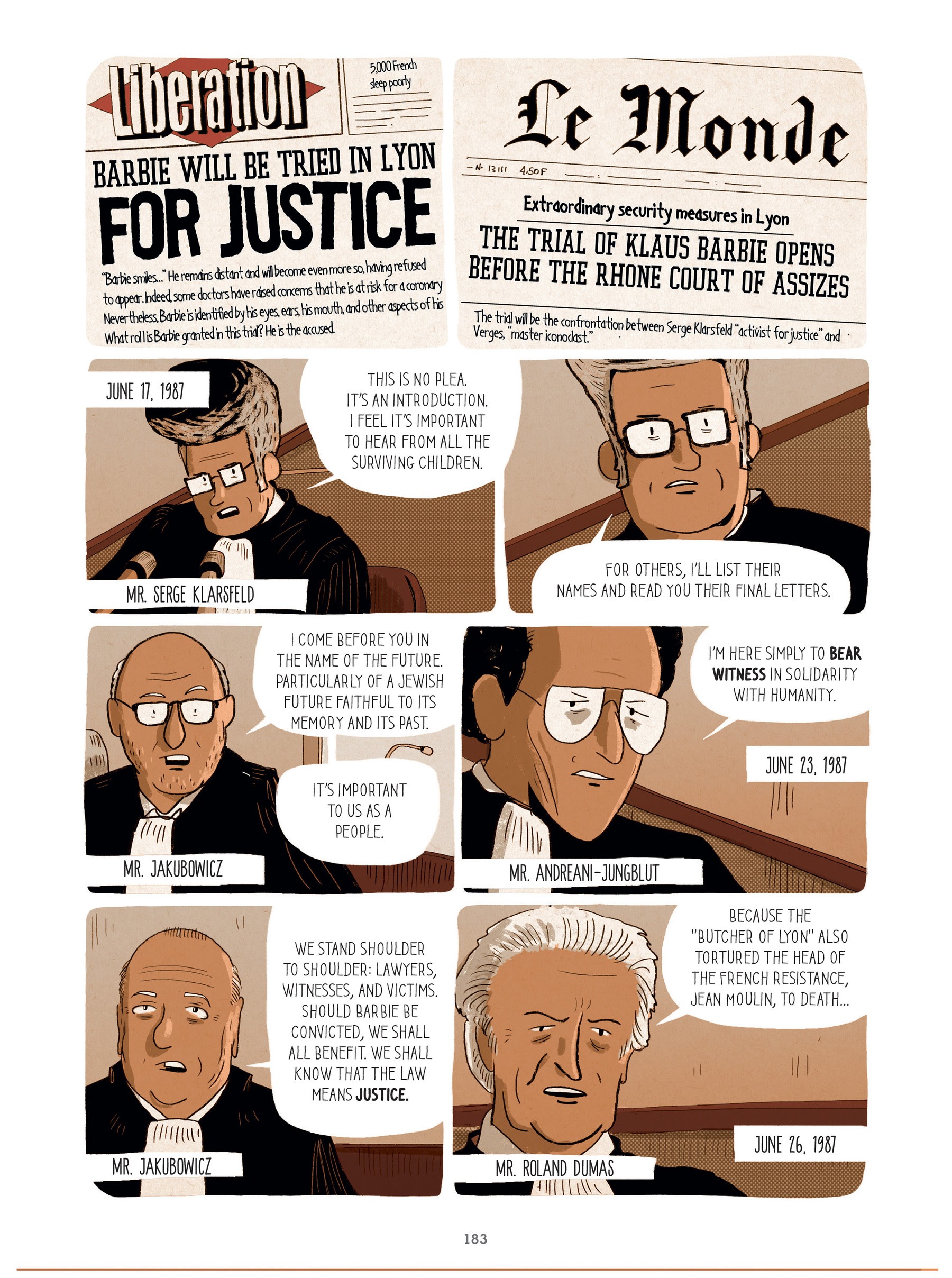 Read online For Justice: The Serge & Beate Klarsfeld Story comic -  Issue # TPB (Part 2) - 82
