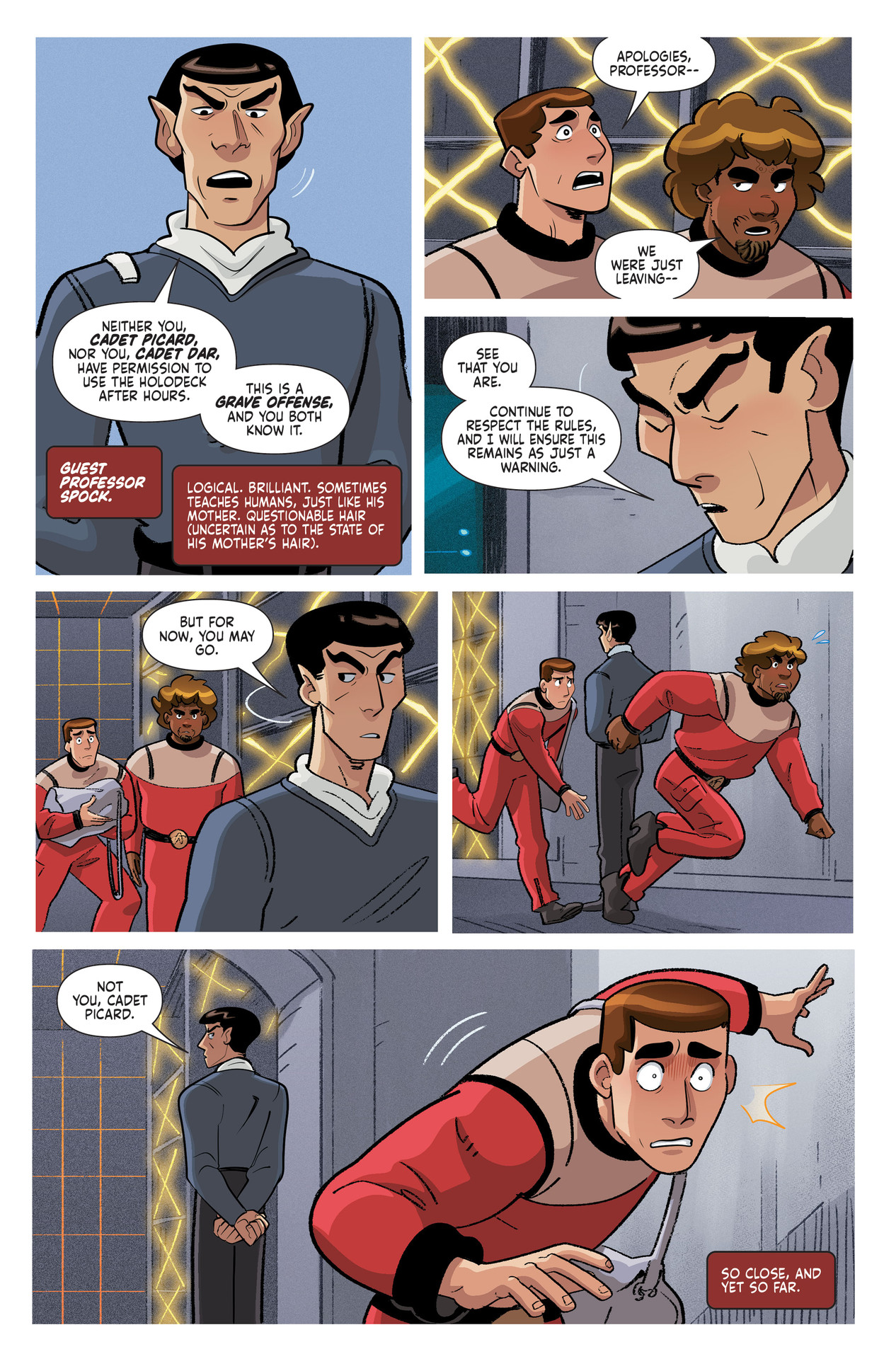 Read online Star Trek: Picard's Academy comic -  Issue #2 - 3
