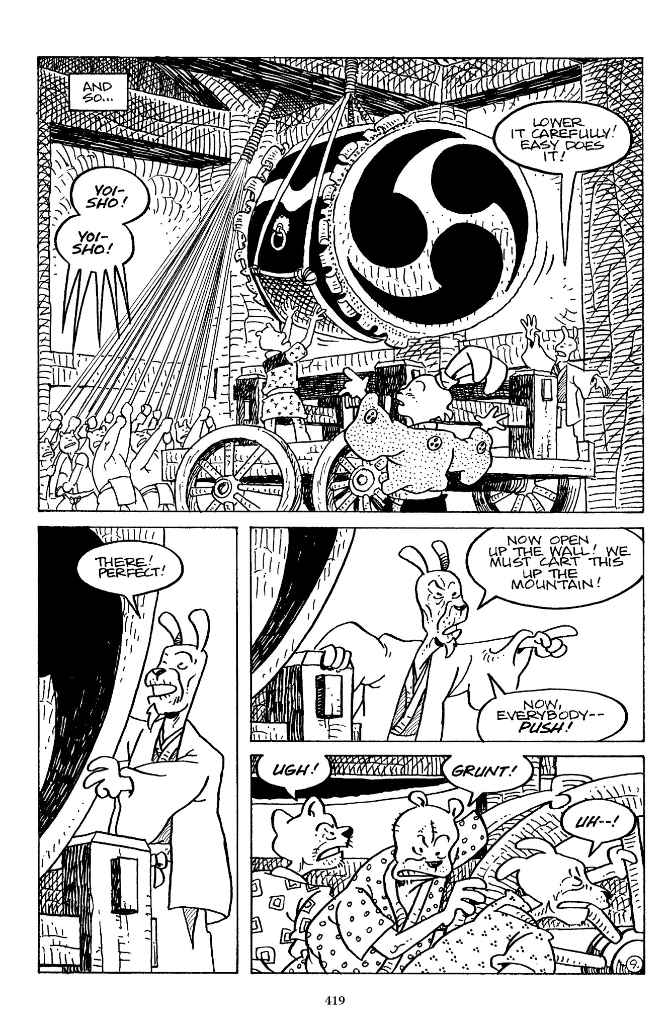 Read online The Usagi Yojimbo Saga comic -  Issue # TPB 7 - 412