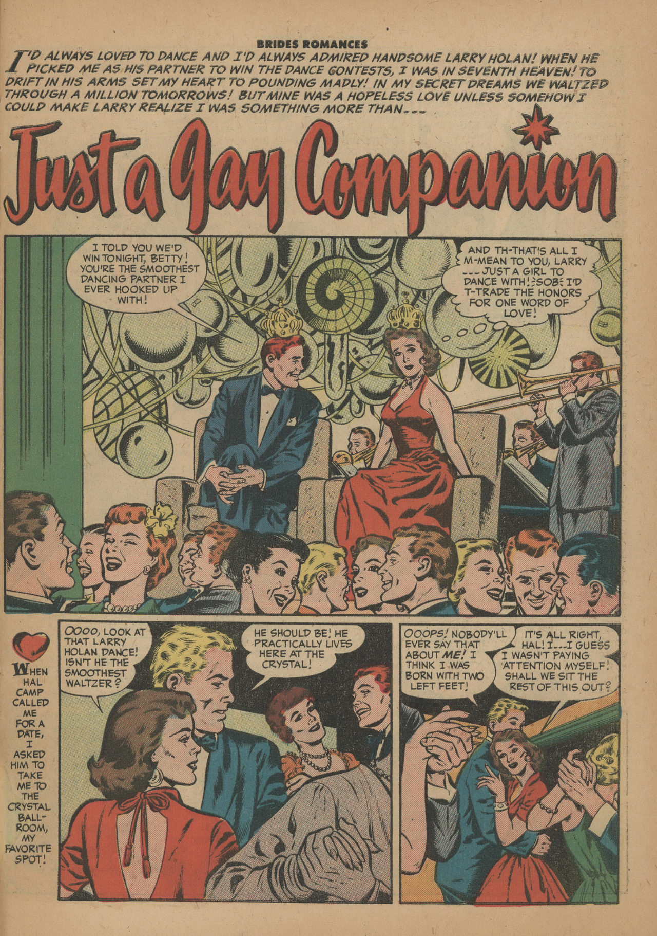 Read online Brides Romances comic -  Issue #22 - 27