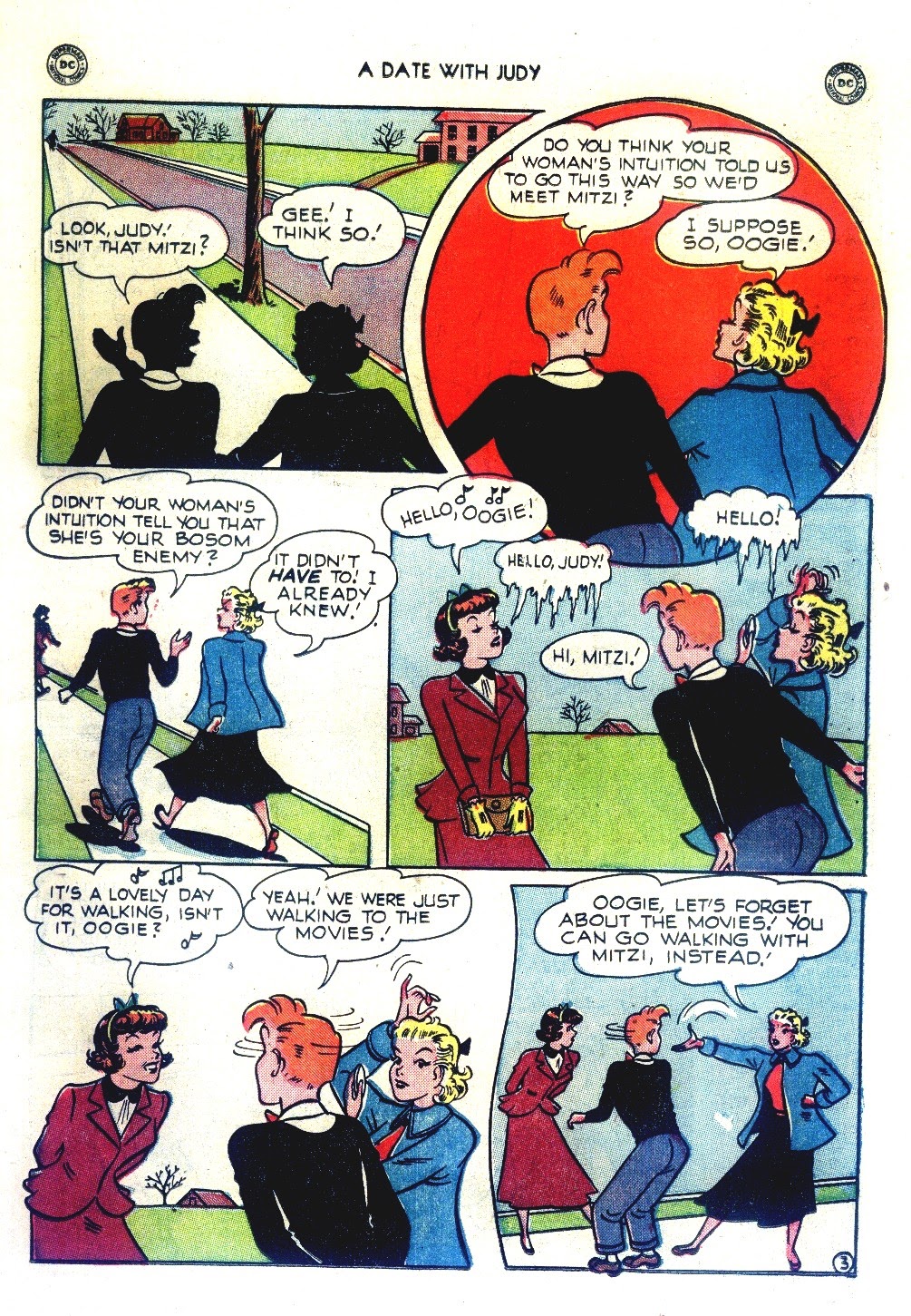 Read online A Date with Judy comic -  Issue #15 - 15
