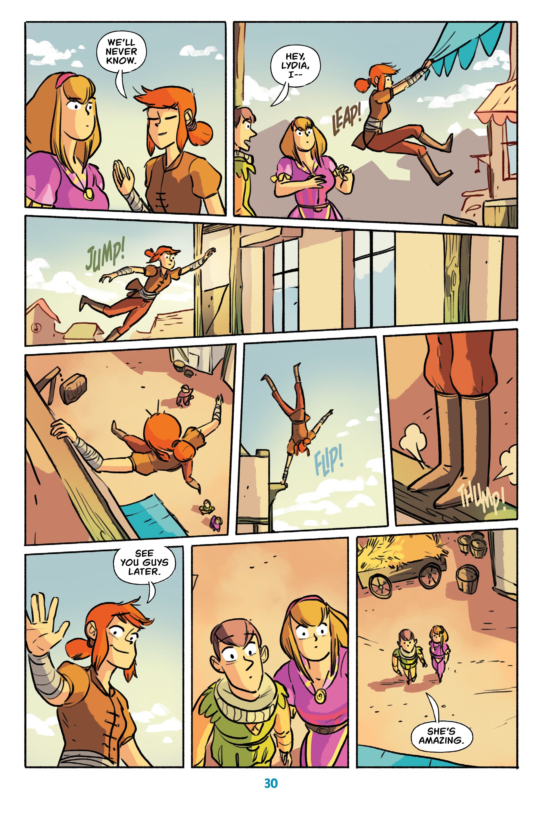 Read online Wrassle Castle comic -  Issue #1 - 29