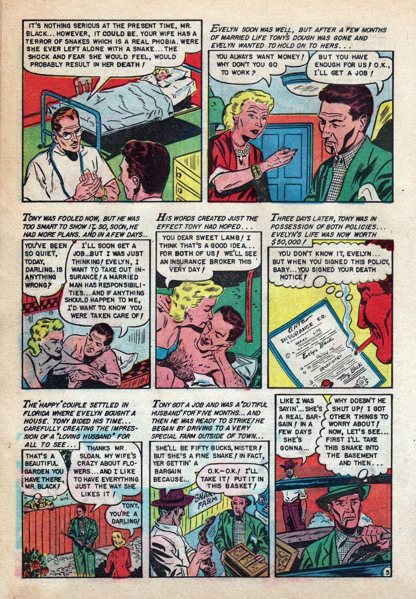 Read online Fight Against Crime comic -  Issue #10 - 14