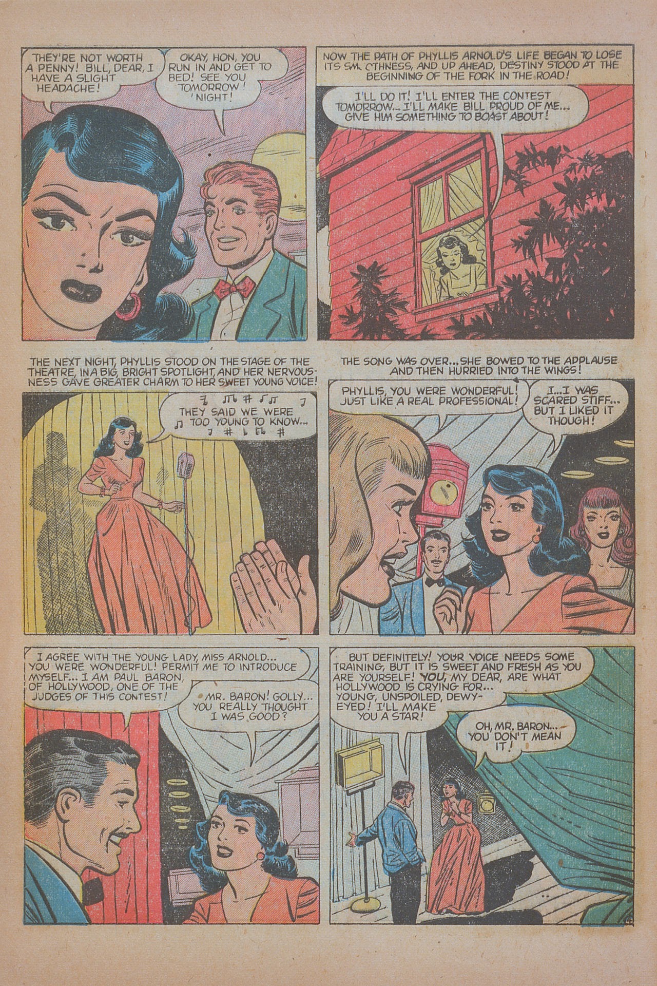 Read online Love Romances comic -  Issue #20 - 6