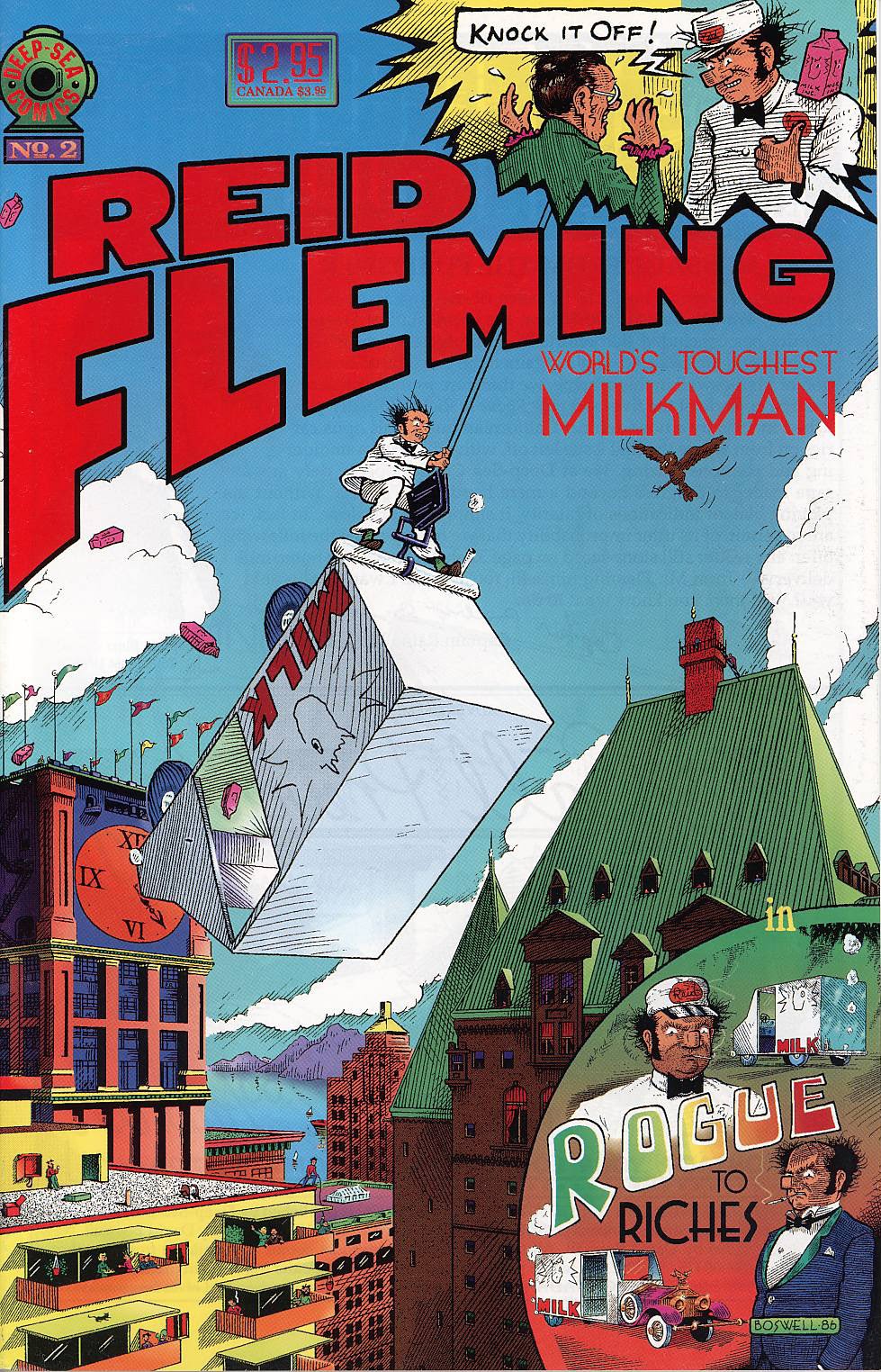 Read online Reid Fleming, World's Toughest Milkman (1980) comic -  Issue #2 - 1