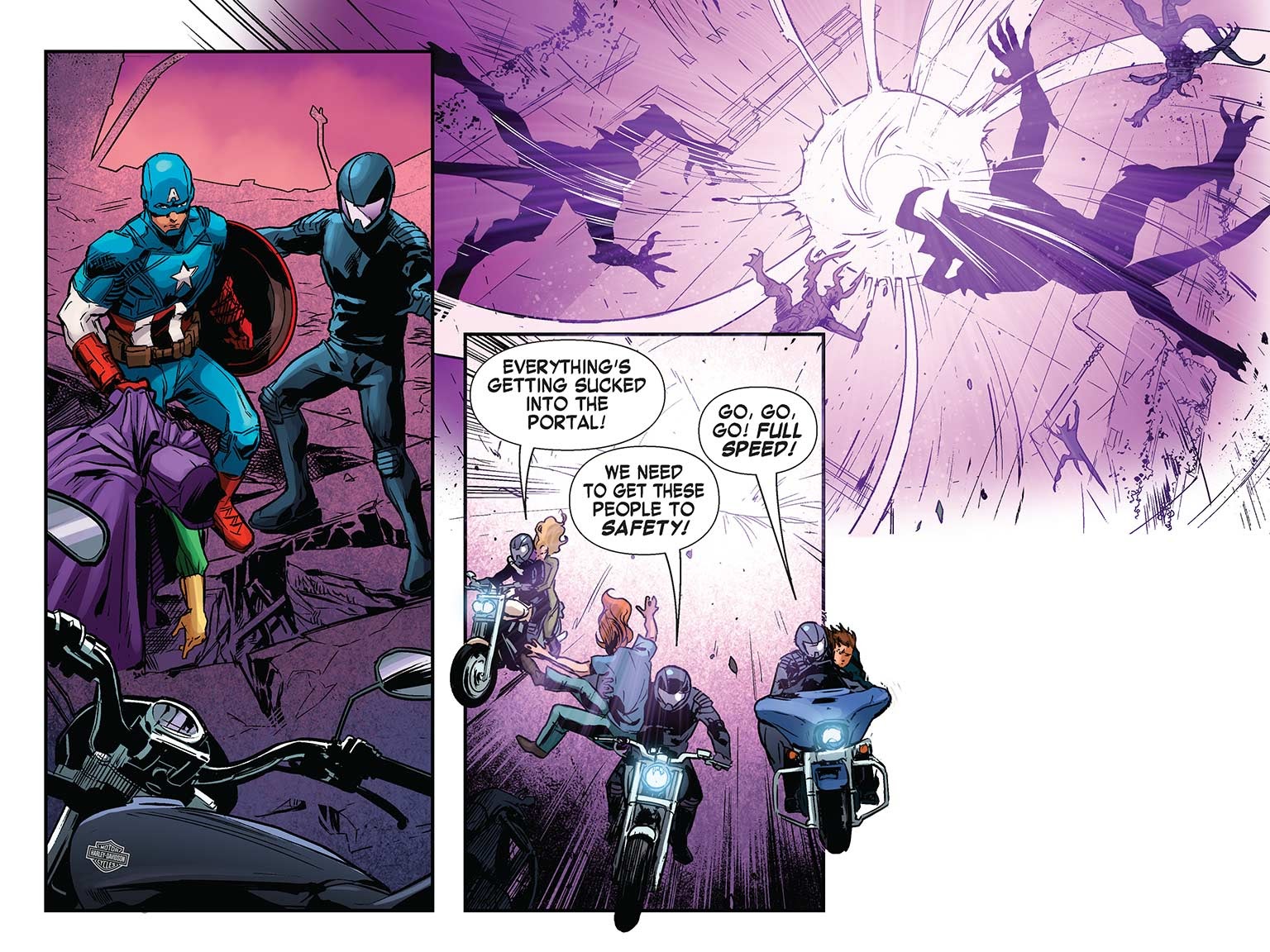 Read online Captain America Featuring Road Force comic -  Issue # Full - 49