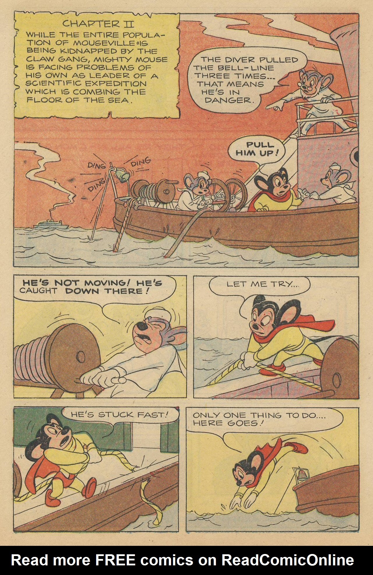 Read online Paul Terry's Mighty Mouse Comics comic -  Issue #45 - 8