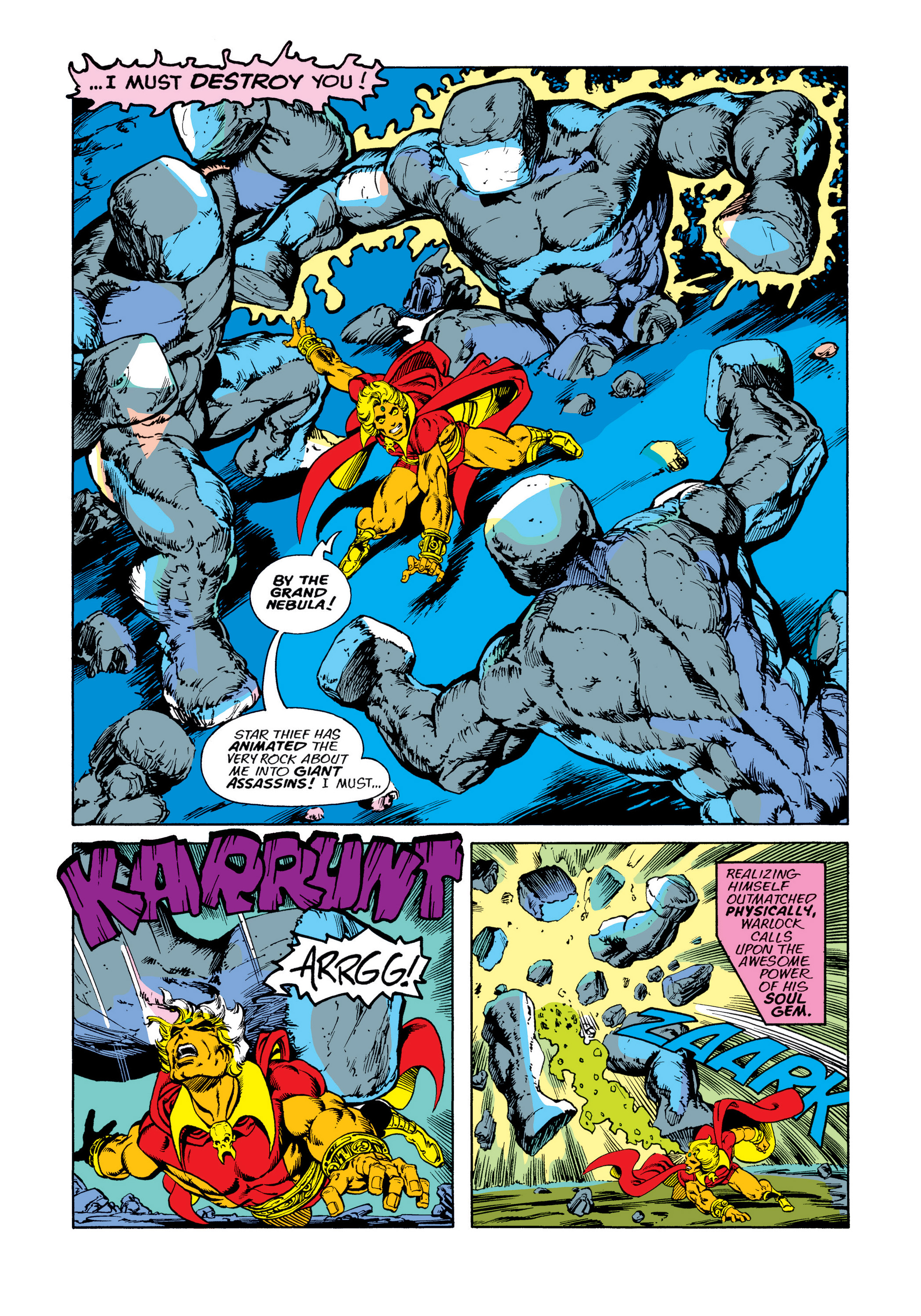 Read online Marvel Masterworks: Warlock comic -  Issue # TPB 2 (Part 2) - 74