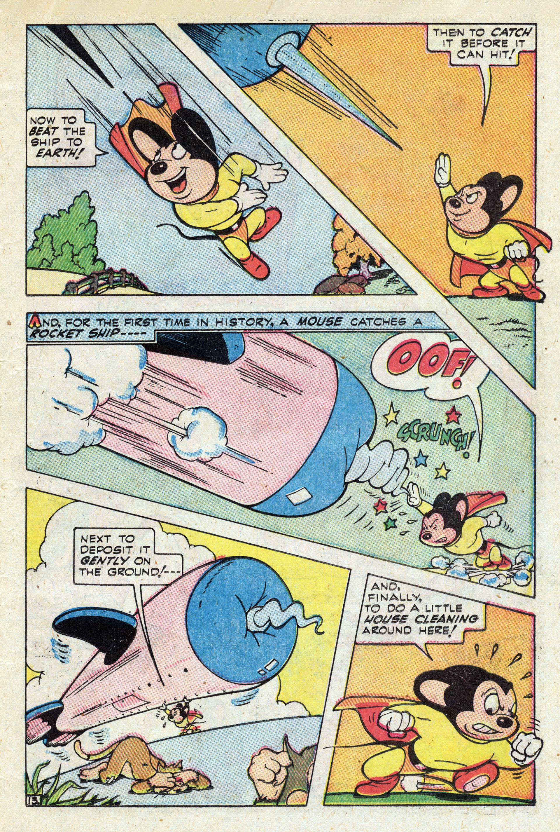 Read online Paul Terry's Mighty Mouse Comics comic -  Issue #3 - 16