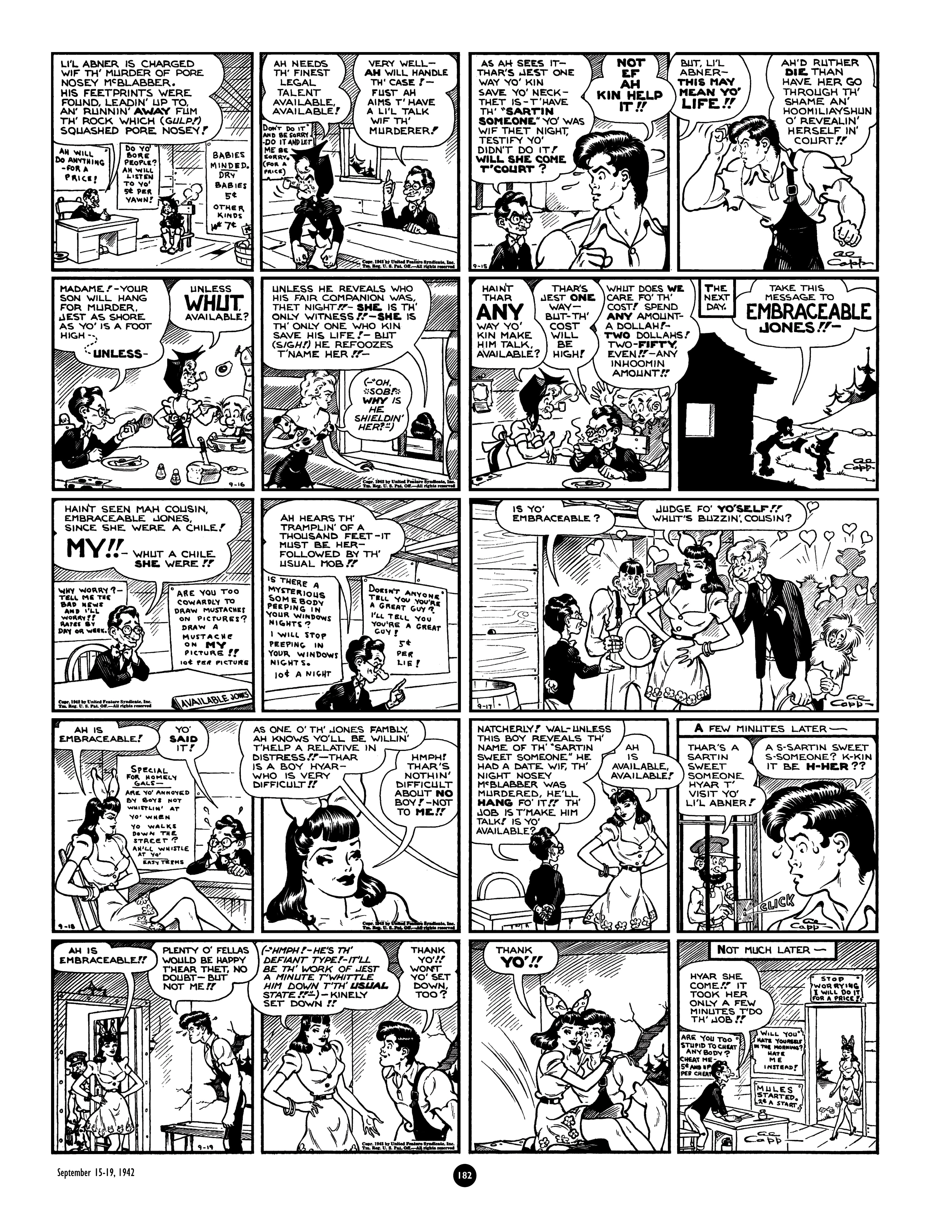 Read online Al Capp's Li'l Abner Complete Daily & Color Sunday Comics comic -  Issue # TPB 4 (Part 2) - 84