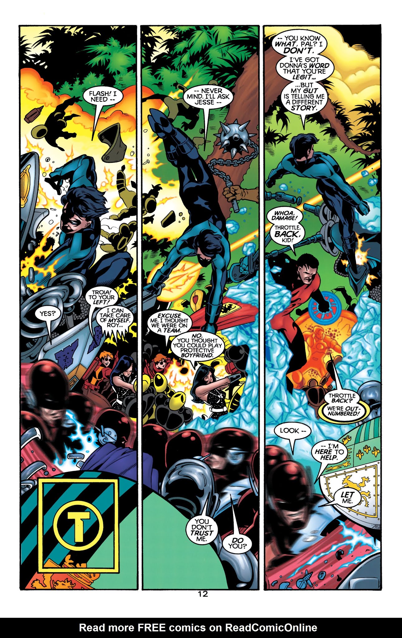Read online The Titans (1999) comic -  Issue #11 - 12