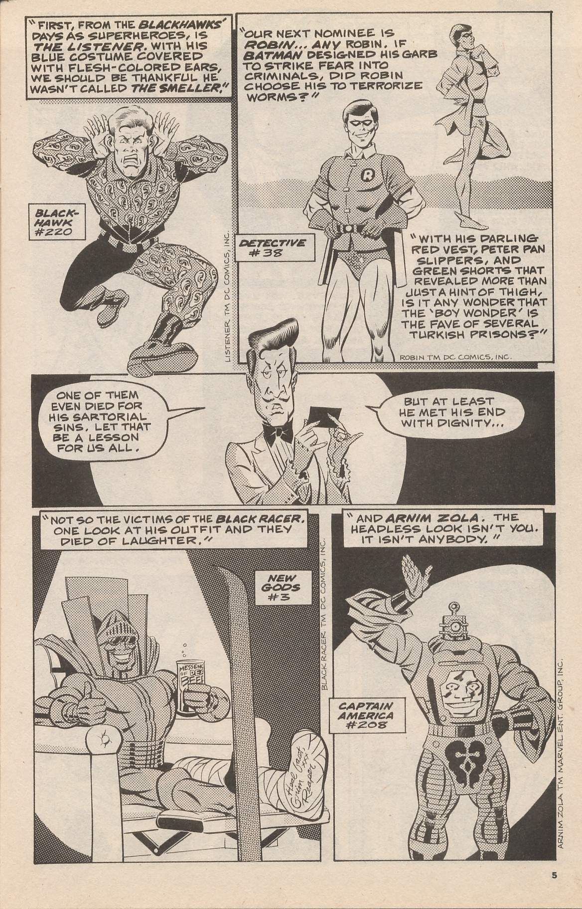 Read online World's Worst Comics Awards comic -  Issue #1 - 7