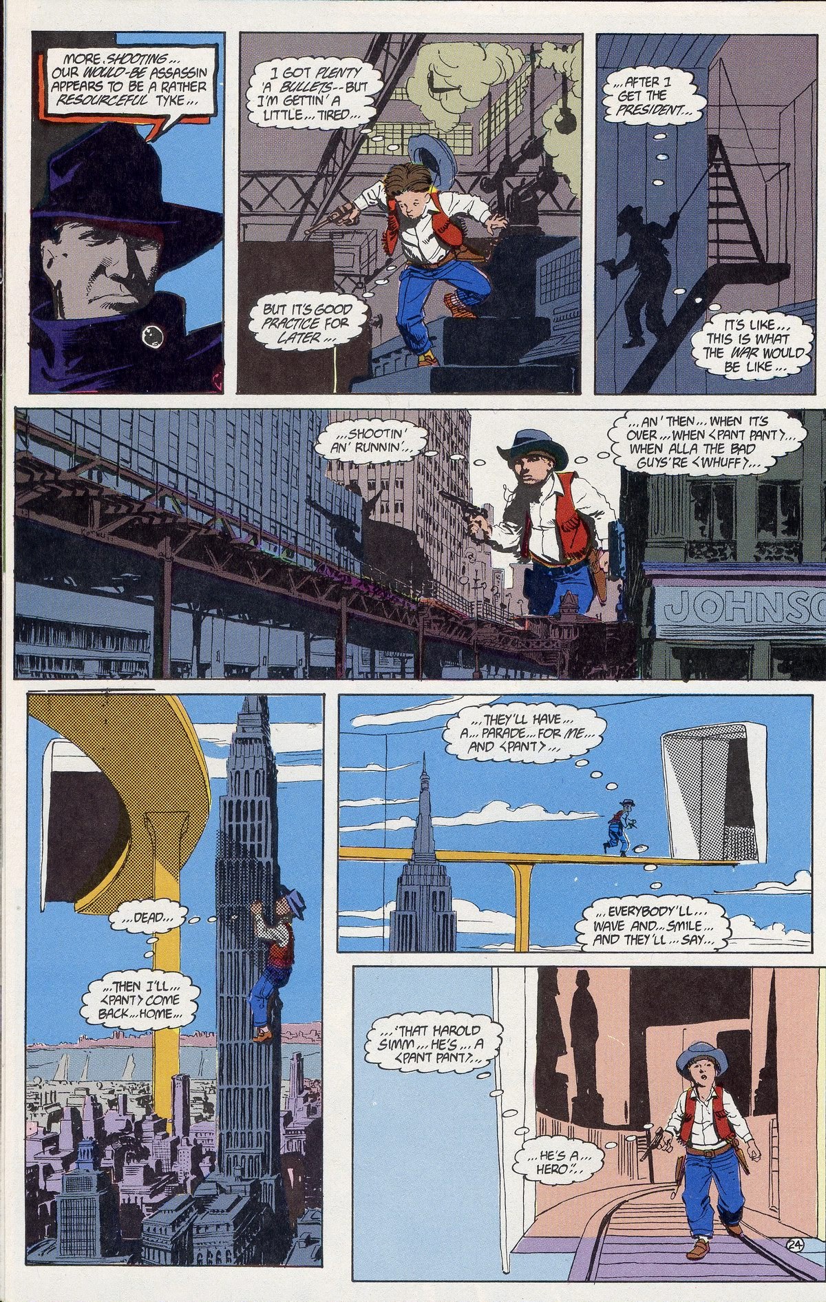 Read online The Shadow (1987) comic -  Issue #7 - 18