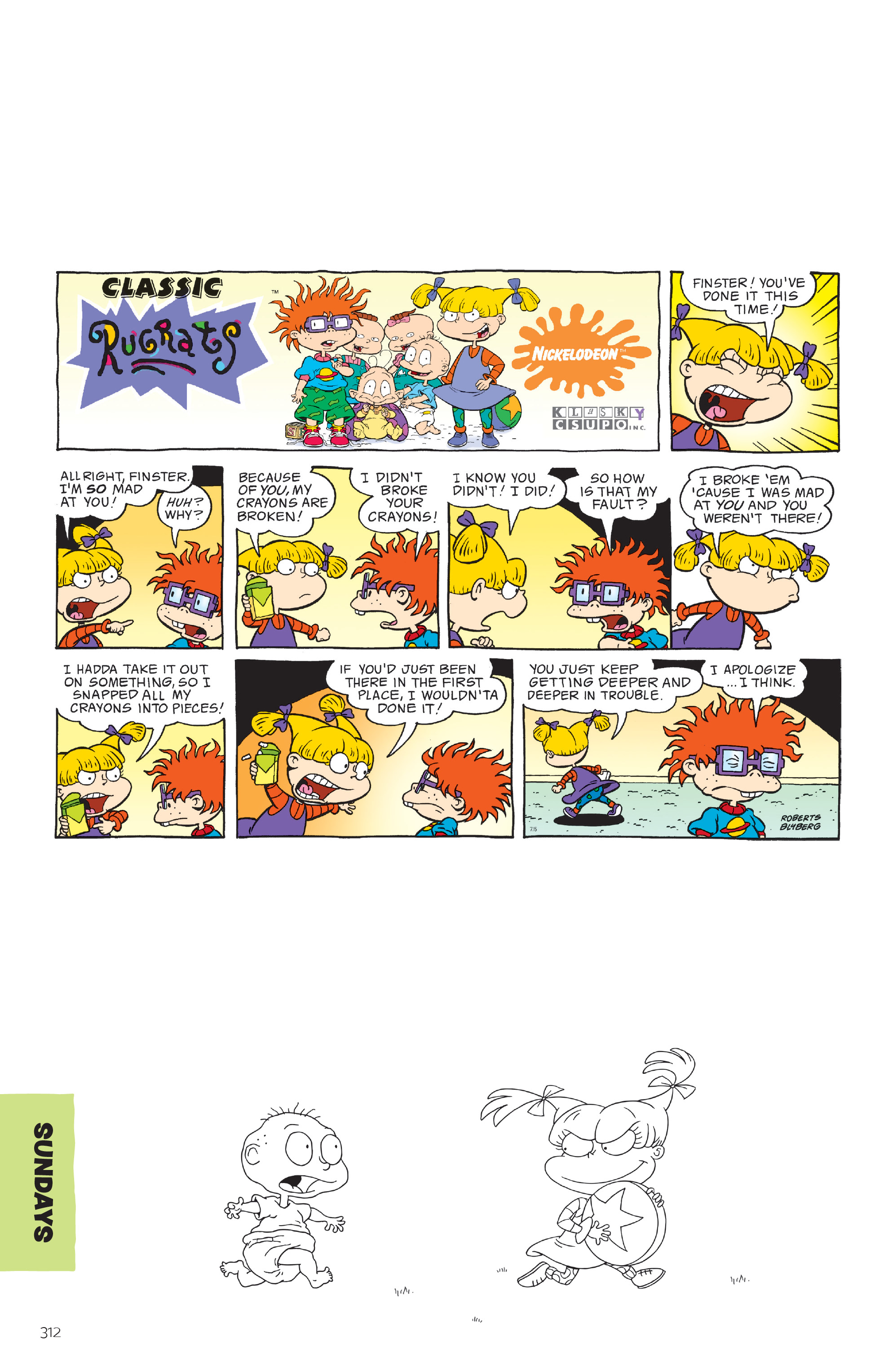 Read online Rugrats: The Newspaper Strips comic -  Issue # TPB (Part 4) - 11