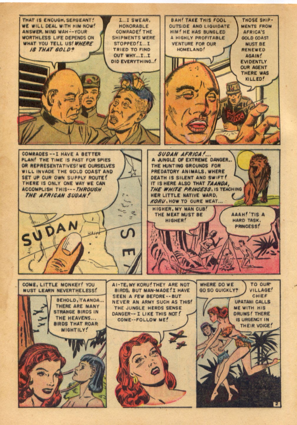 Read online Taanda White Princess of the Jungle comic -  Issue #3 - 4