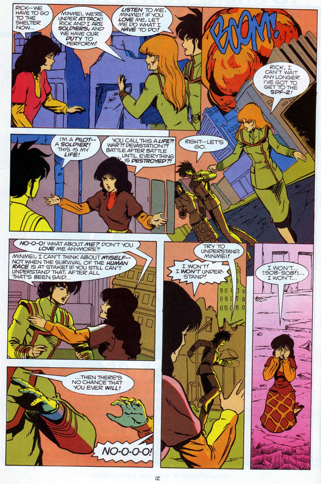 Read online Robotech The Macross Saga comic -  Issue #36 - 13