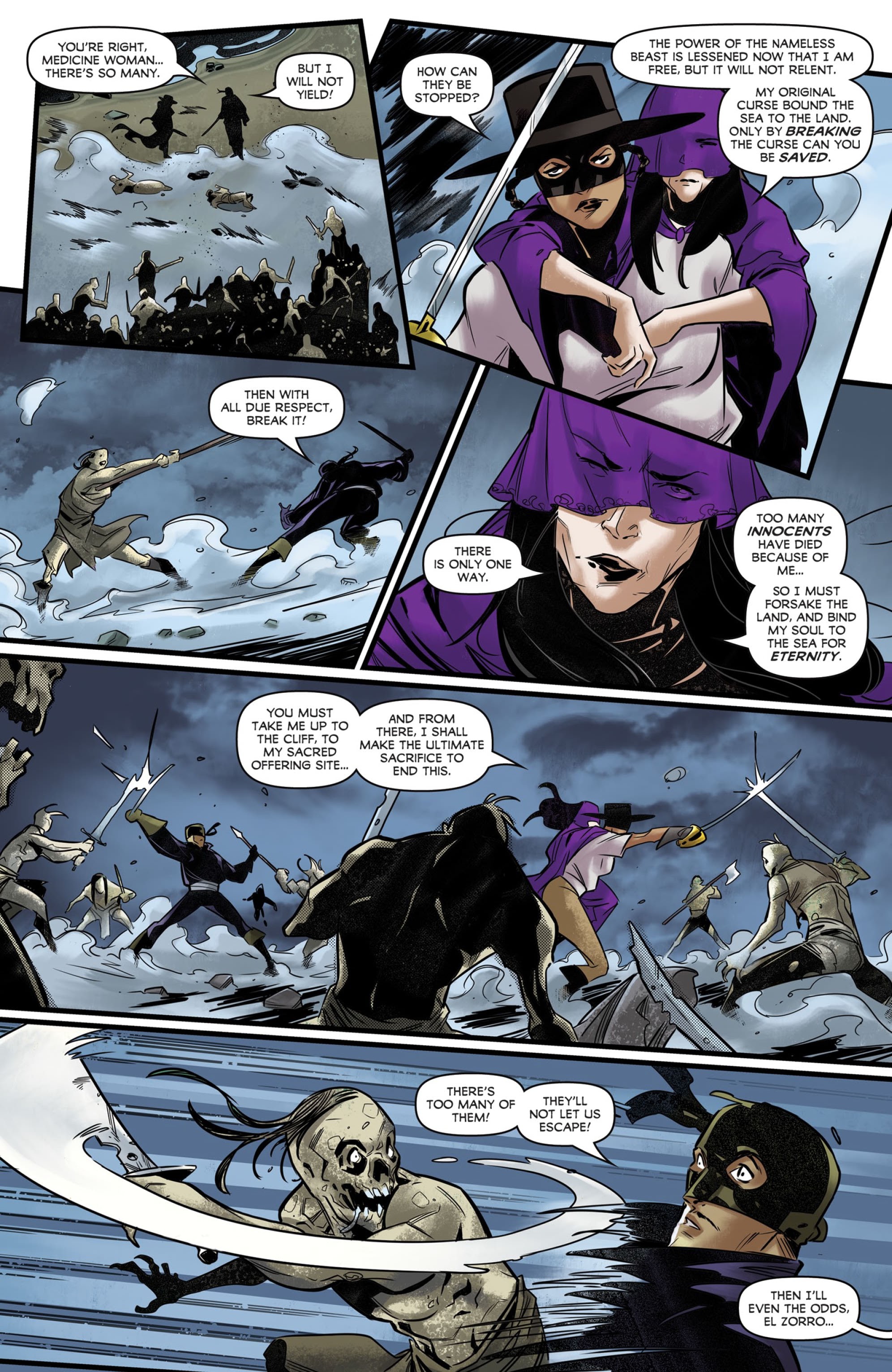 Read online Zorro: Galleon Of the Dead comic -  Issue #4 - 19