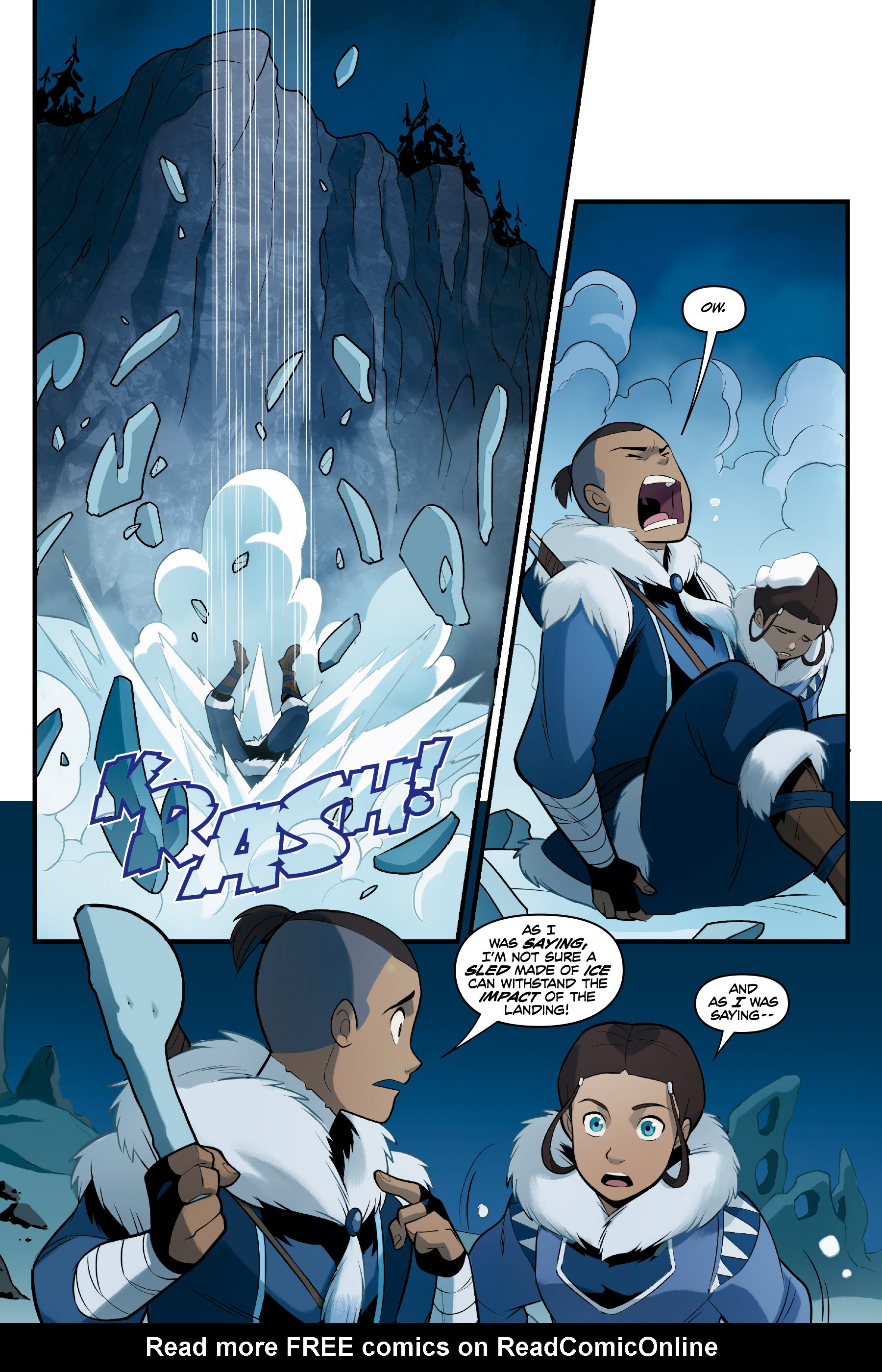 Read online Nickelodeon Avatar: The Last Airbender - North and South comic -  Issue #1 - 45
