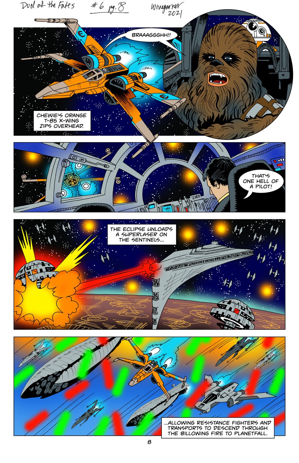 Read online Star Wars: Duel of the Fates comic -  Issue #6 - 25