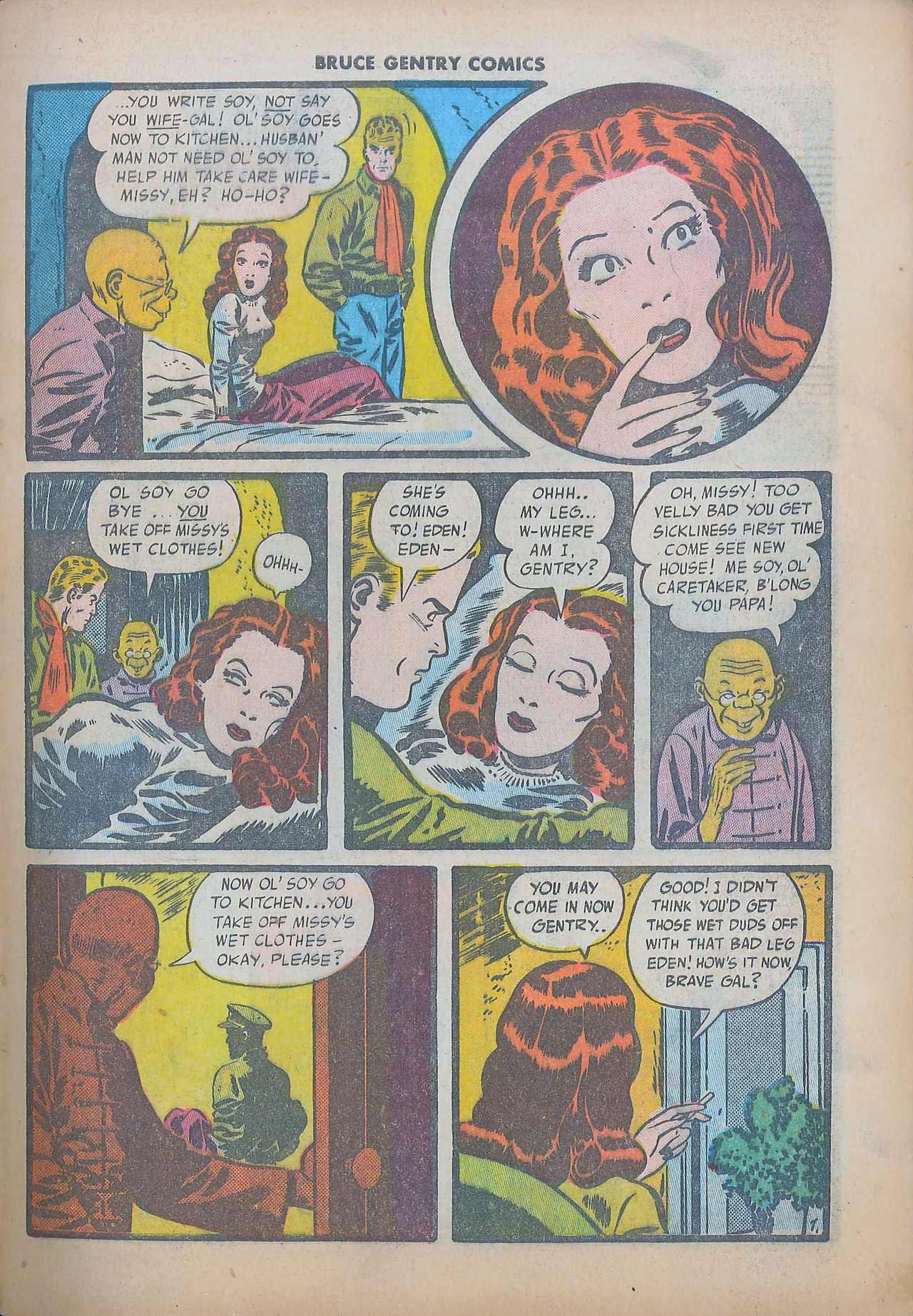 Read online Bruce Gentry comic -  Issue #2 - 9