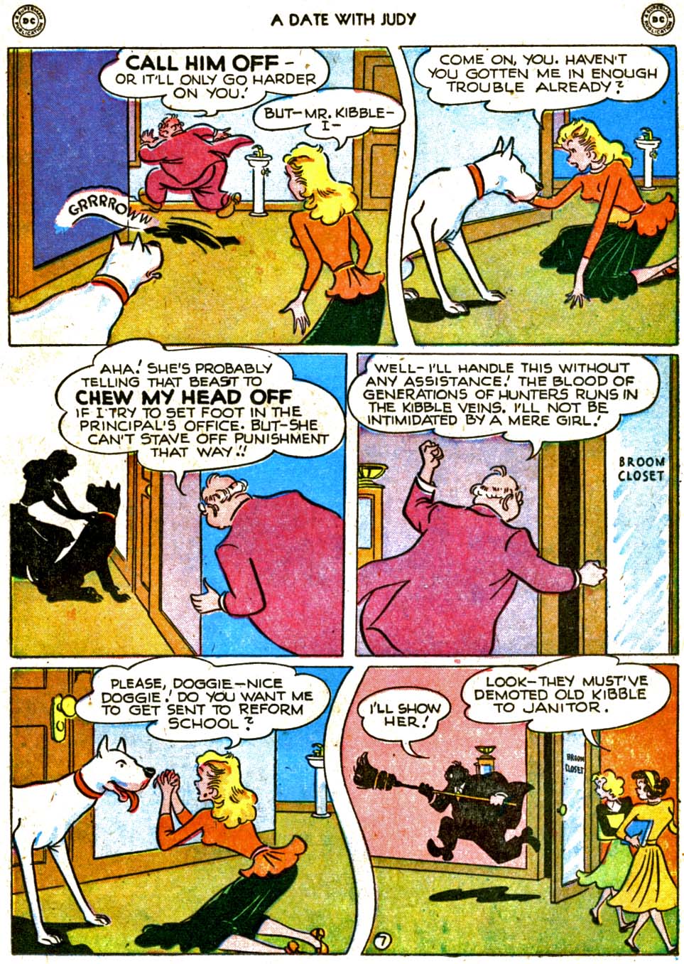 Read online A Date with Judy comic -  Issue #5 - 21