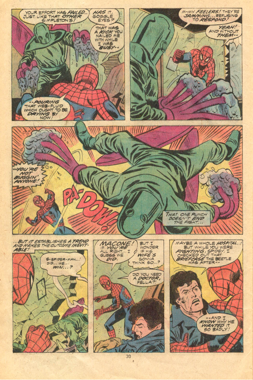 Read online The Spectacular Spider-Man (1976) comic -  Issue #16 - 20