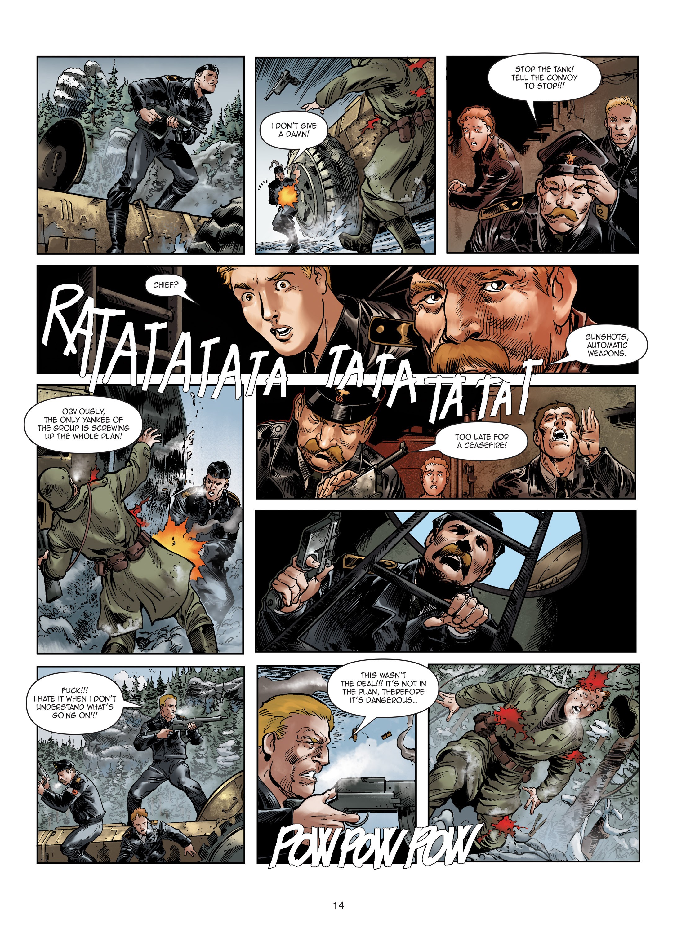 Read online Iron Squad comic -  Issue #5 - 14