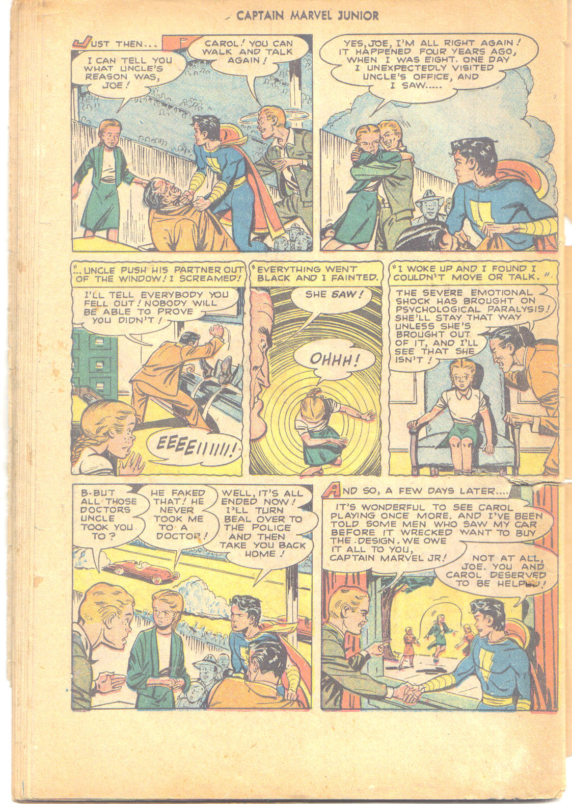 Read online Captain Marvel, Jr. comic -  Issue #66 - 34