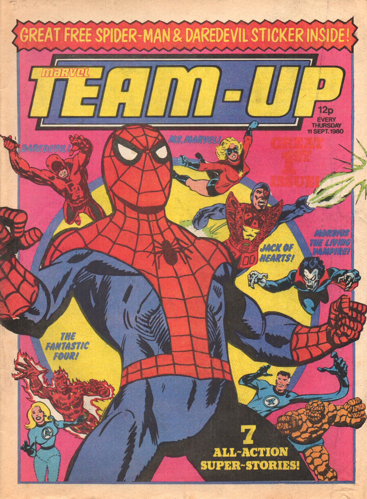 Read online Marvel Team-Up (1980) comic -  Issue #1 - 1