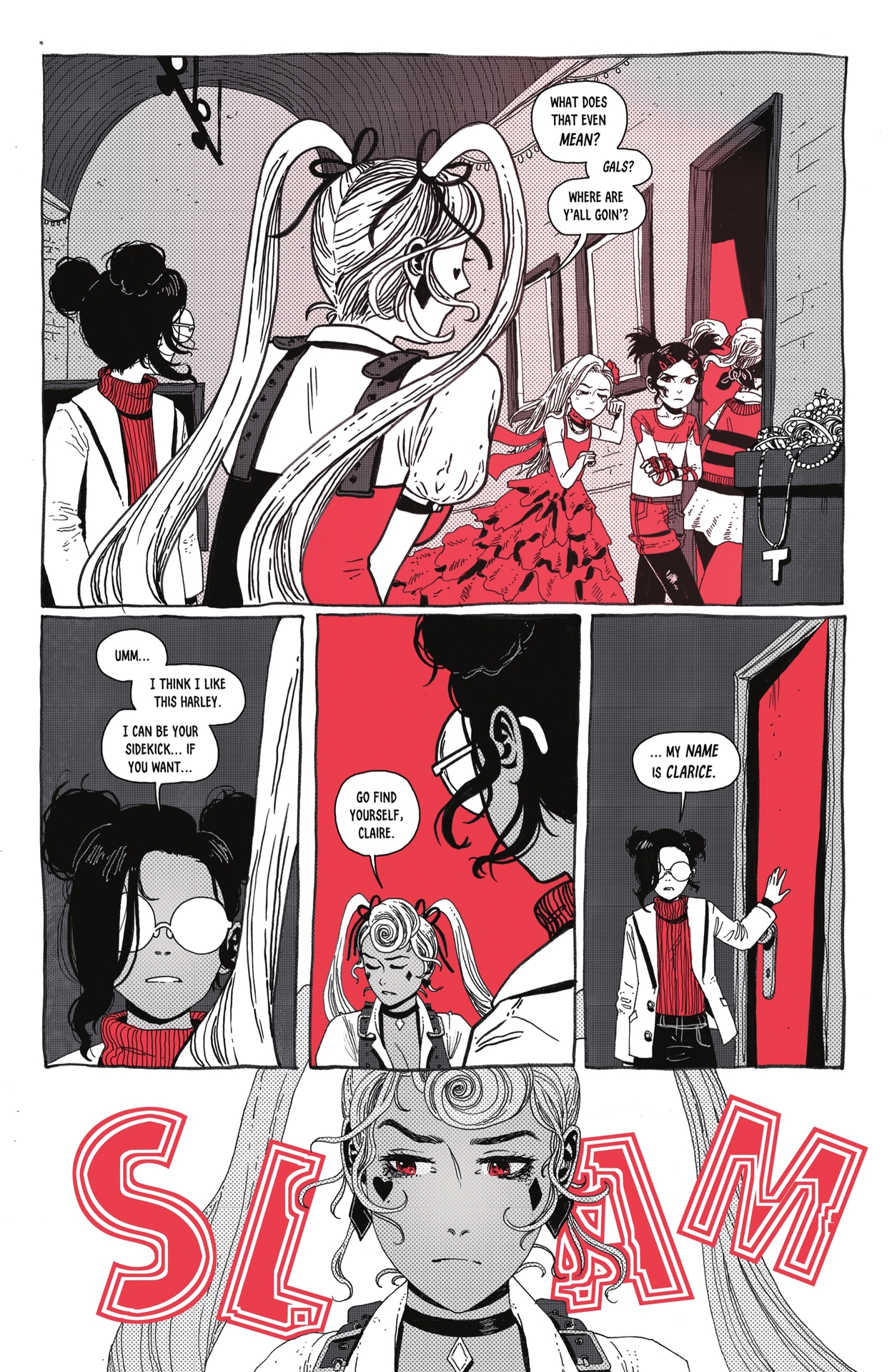 Read online Harley Quinn: Black   White   Redder comic -  Issue #4 - 12
