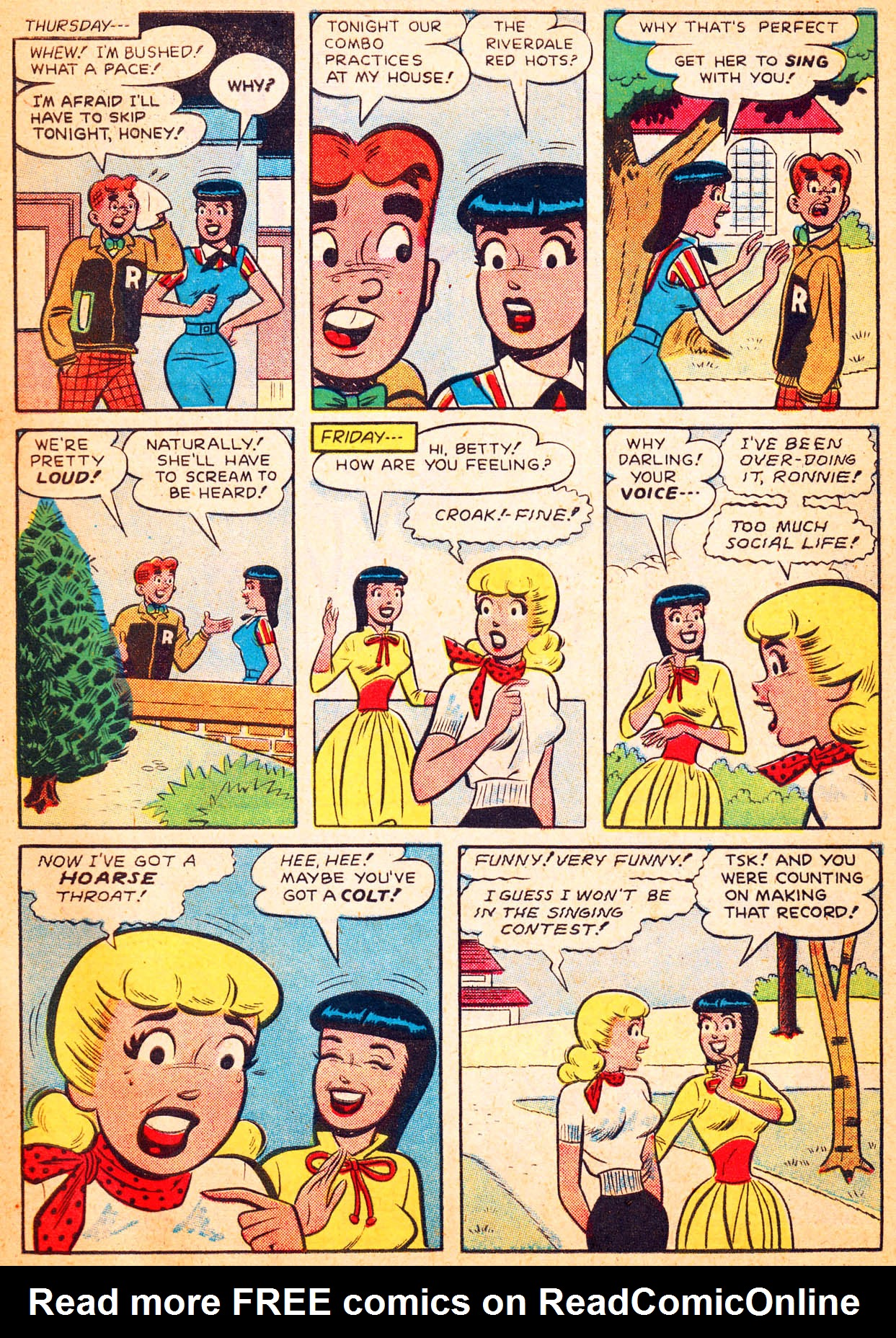 Read online Archie's Girls Betty and Veronica comic -  Issue #37 - 33