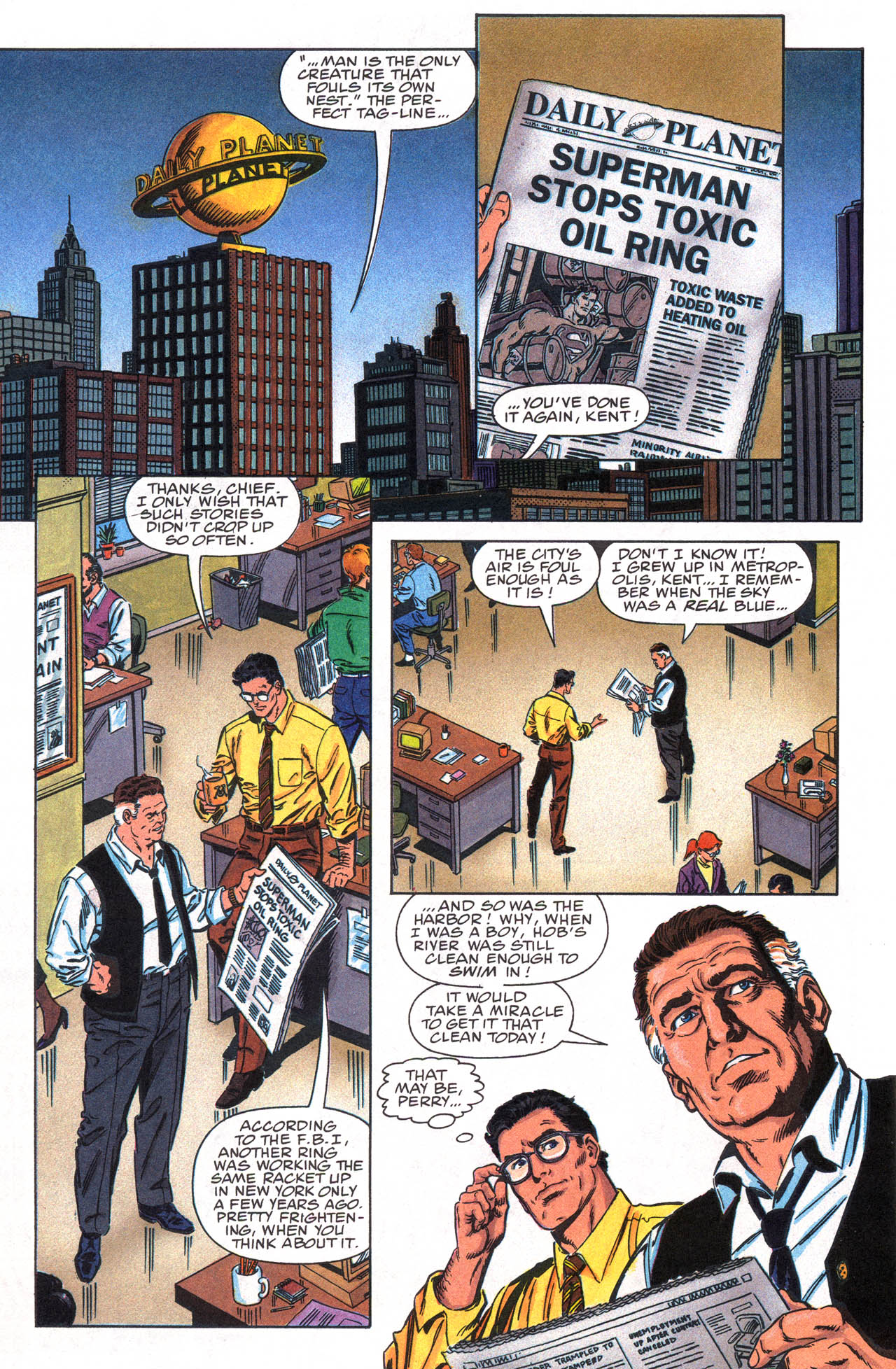 Read online Superman For Earth comic -  Issue # Full - 12