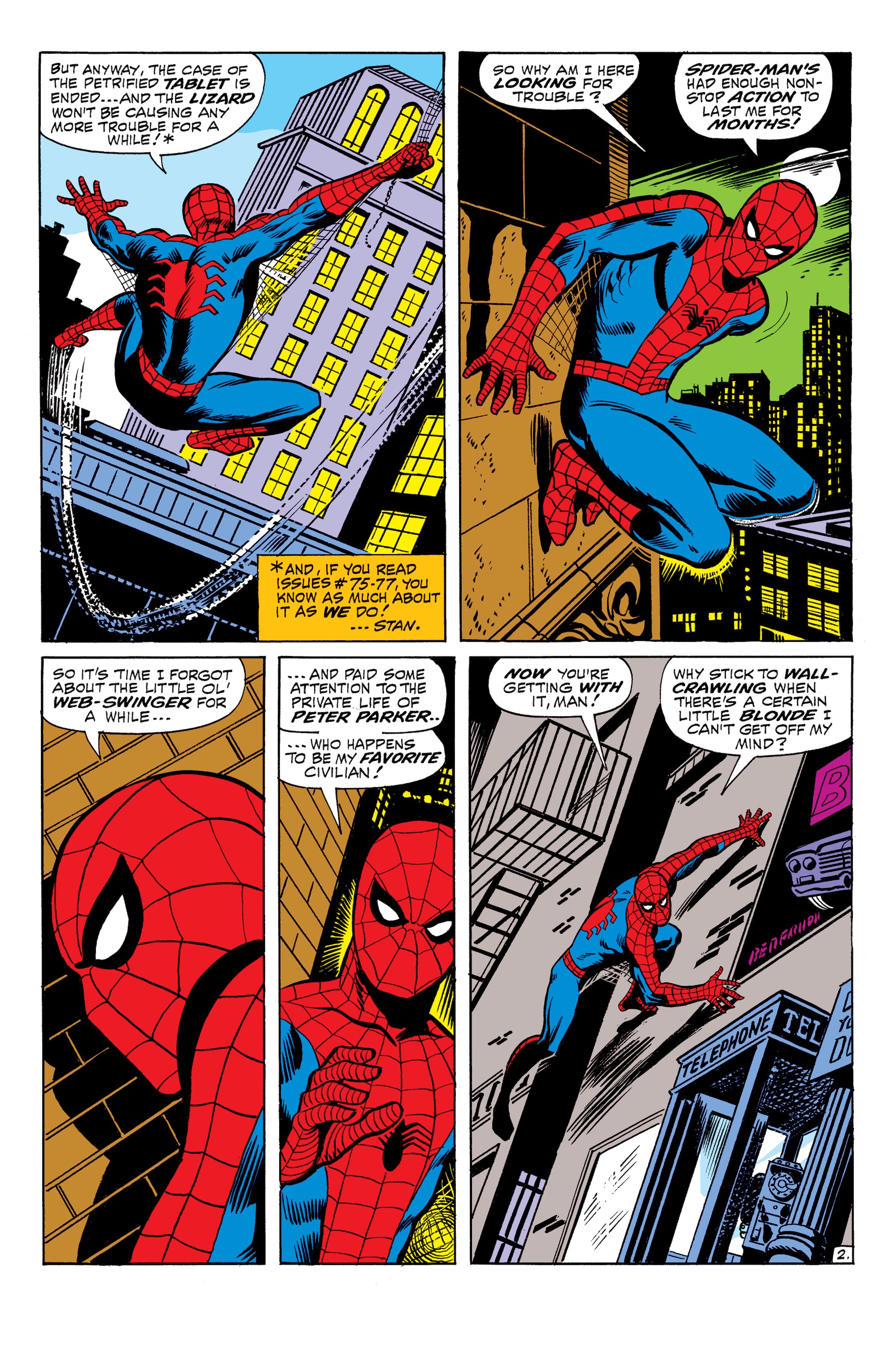 Read online Amazing Spider-Man Epic Collection comic -  Issue # The Secret of the Petrified Tablet (Part 3) - 66