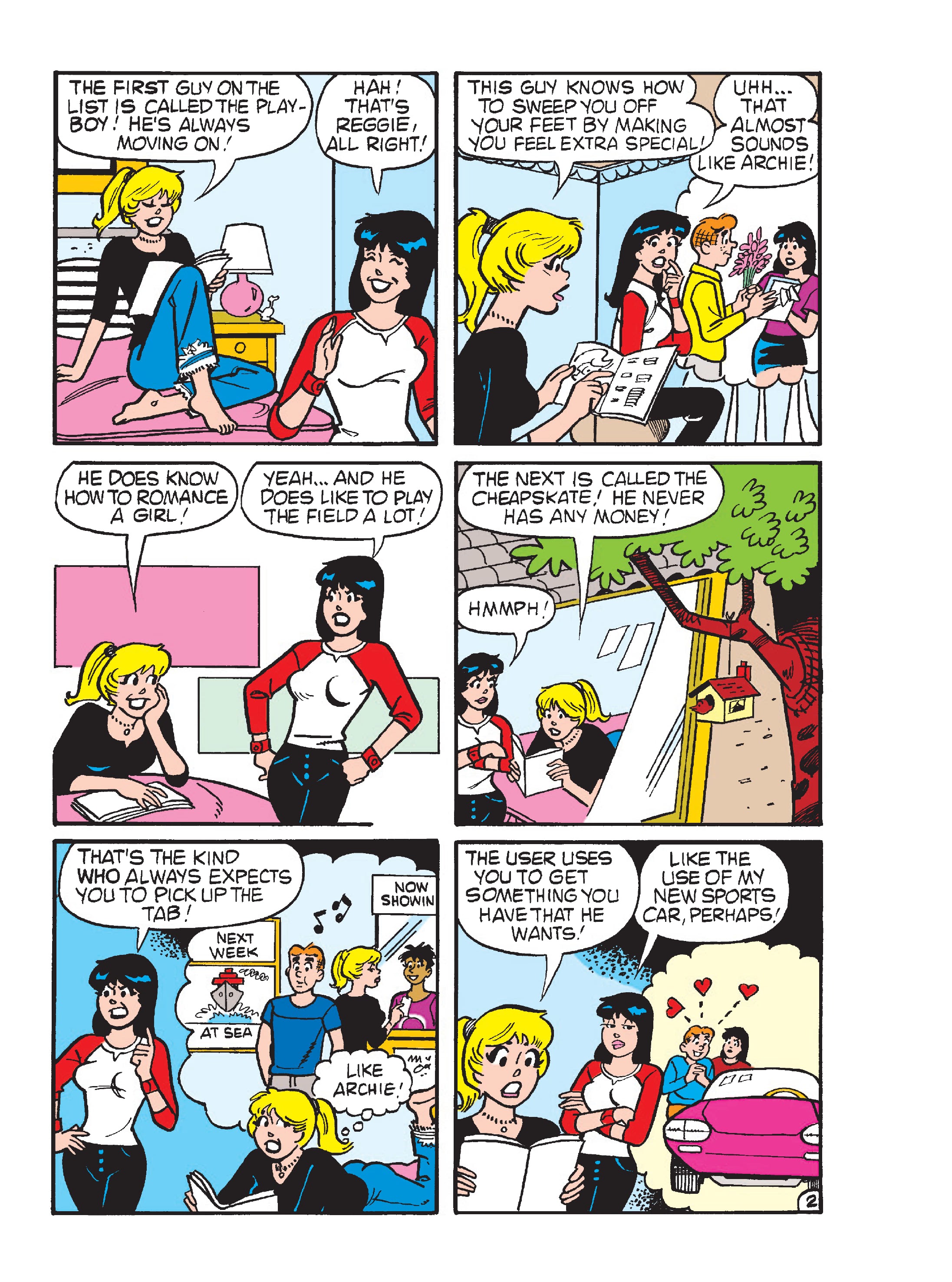 Read online World of Betty & Veronica Digest comic -  Issue #7 - 125