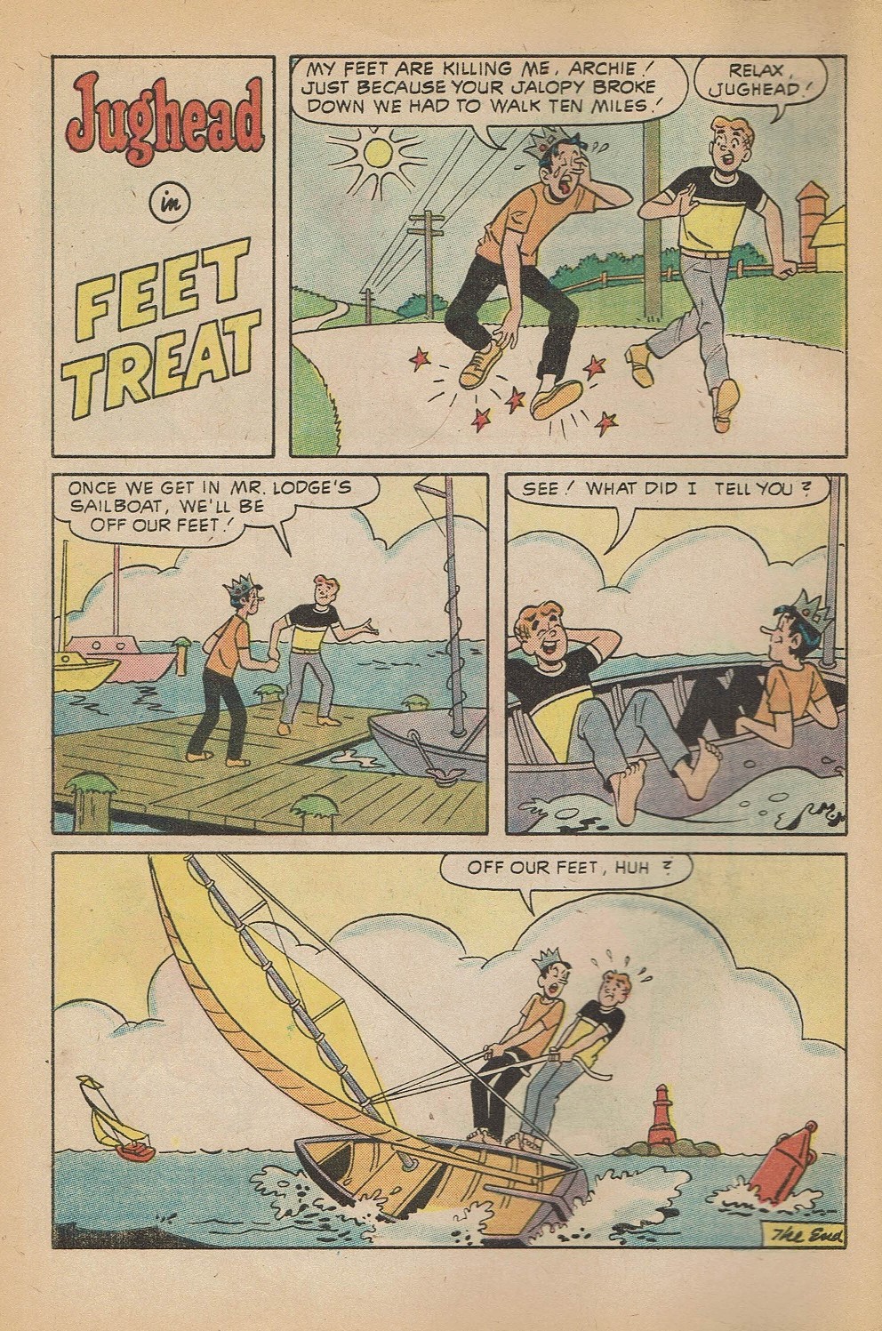 Read online Jughead's Jokes comic -  Issue #30 - 4