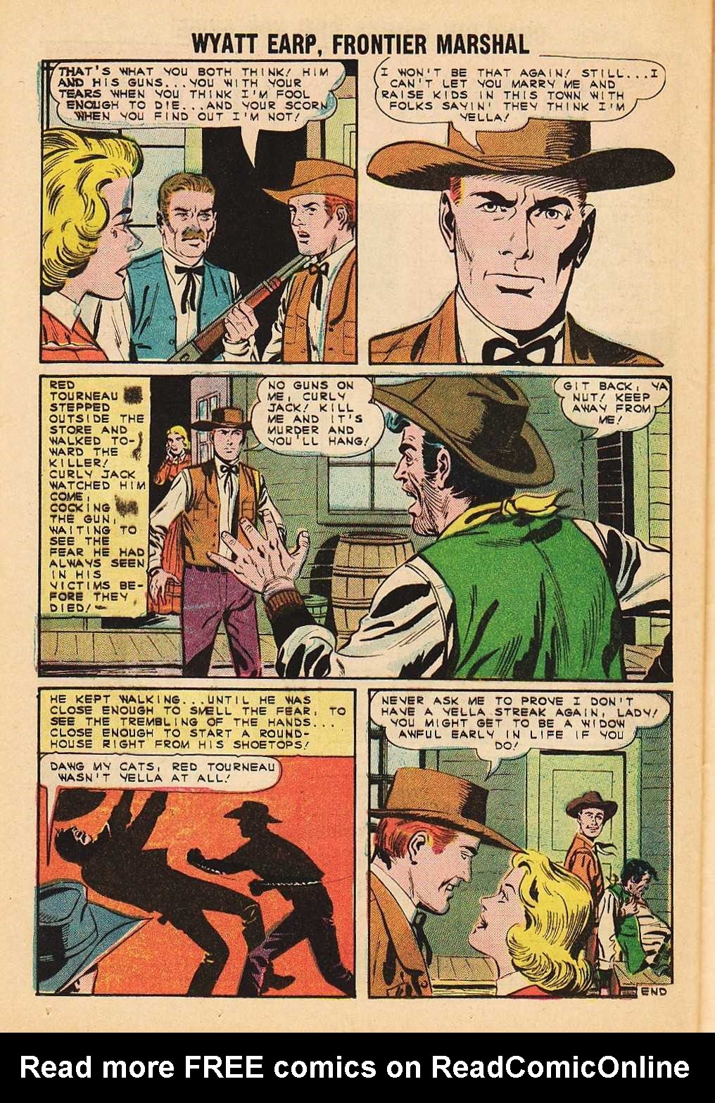 Read online Wyatt Earp Frontier Marshal comic -  Issue #54 - 24