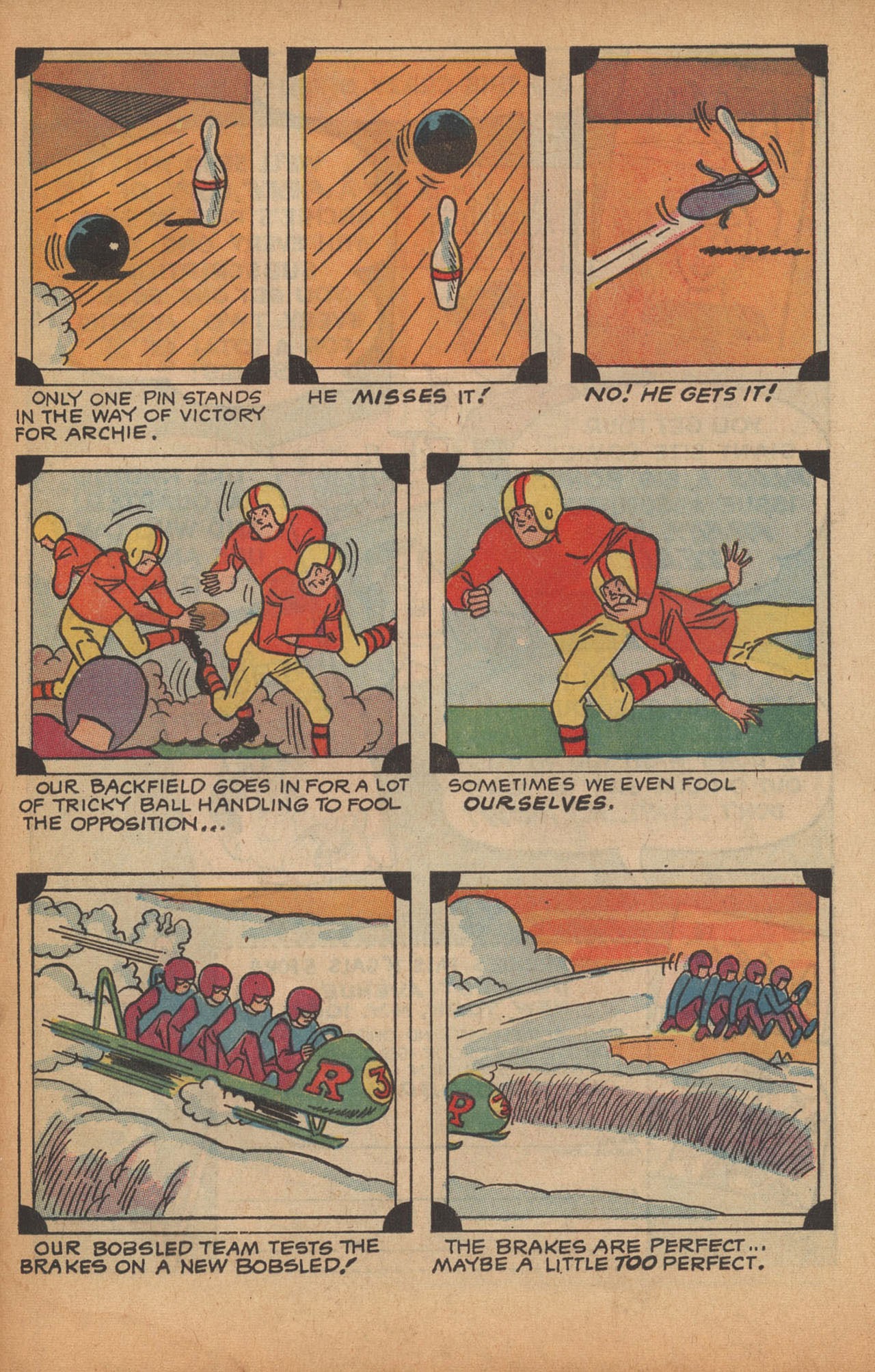 Read online Jughead's Jokes comic -  Issue #24 - 33