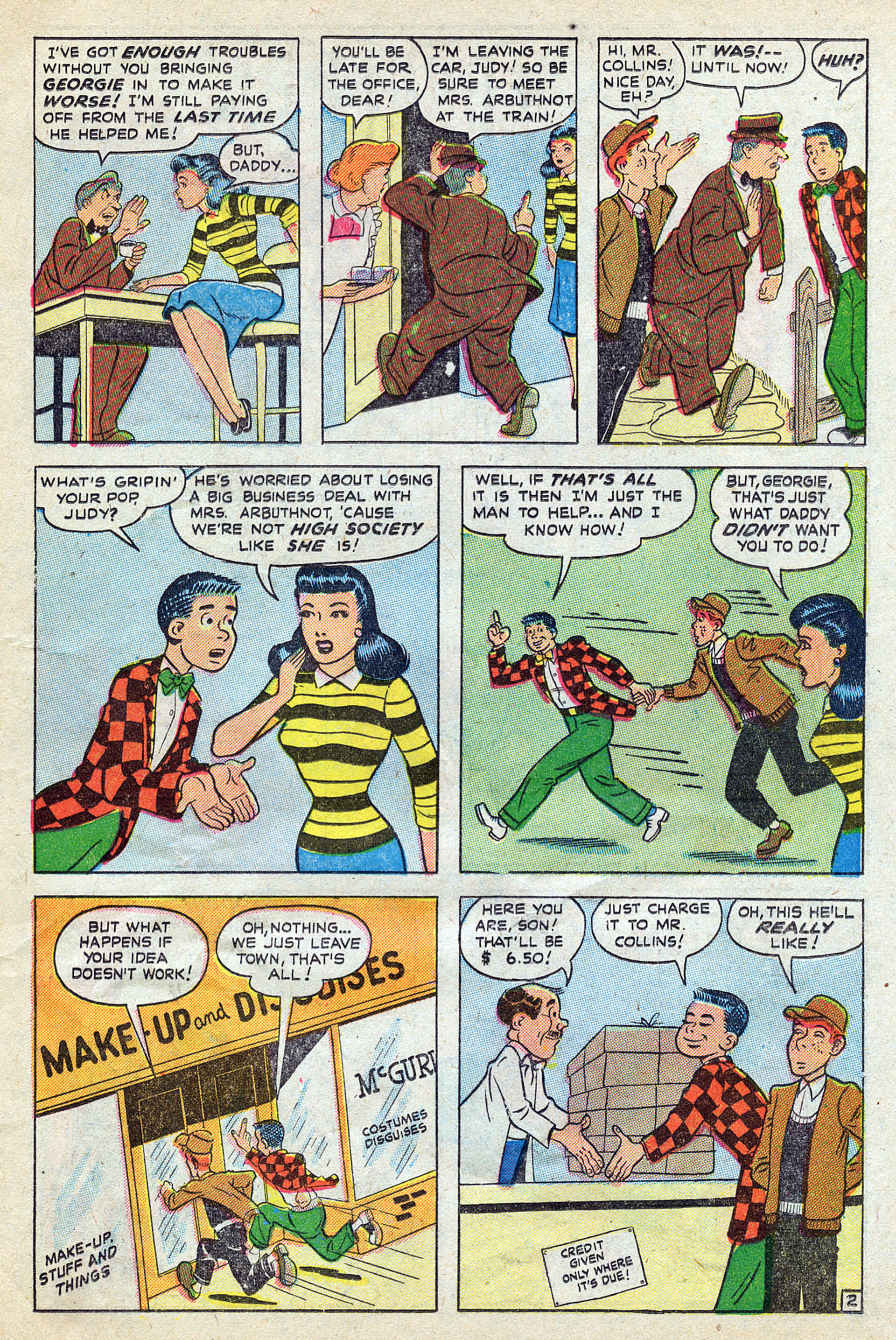 Read online Georgie Comics (1949) comic -  Issue #26 - 13